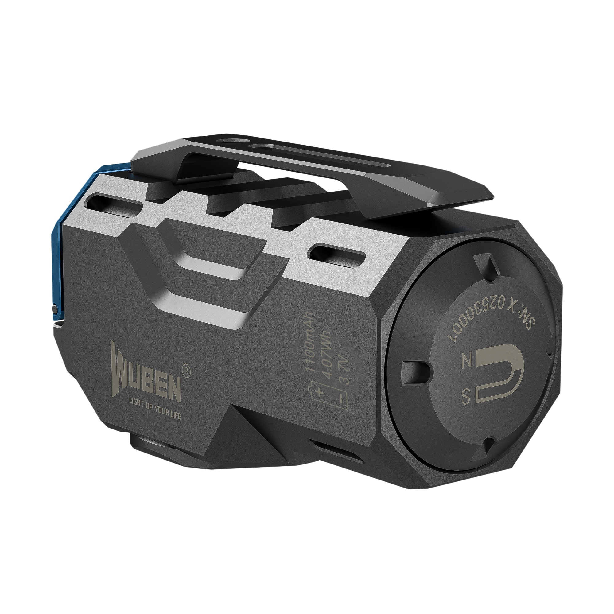 Svítilna Wuben X0 Grey - 900 lumenů