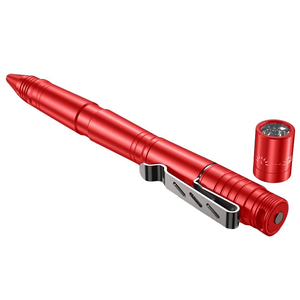 Taktická pero svítilna Wuben TP10-G Red - 130 lumenů