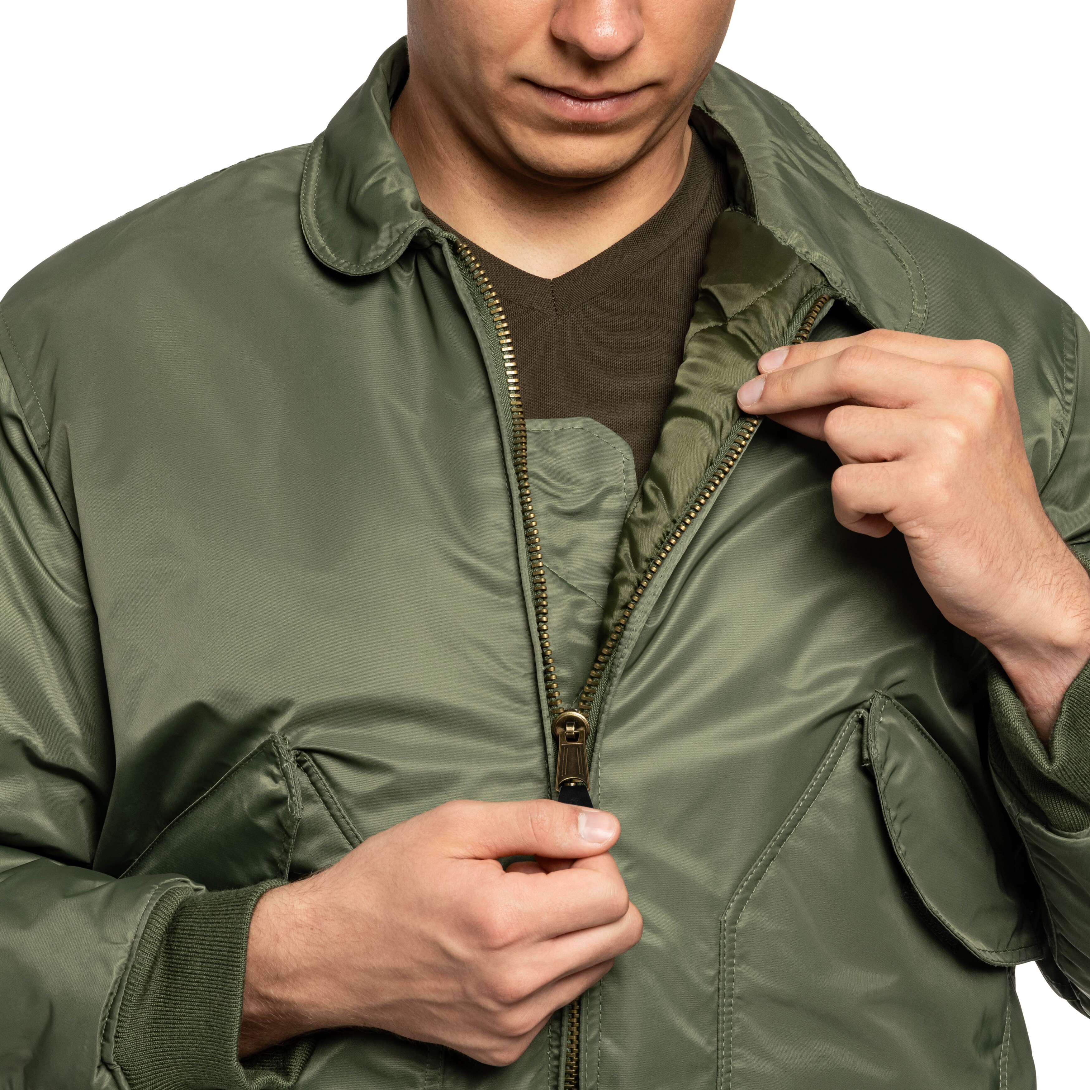 Bunda Mil-Tec US CWU Tactical Flyers Basic - Olive