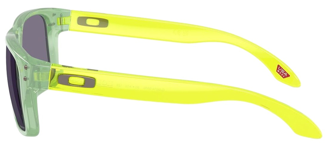 Sluneční brýle Oakley Holbrook XXS – Transparent Jade/Prizm Grey