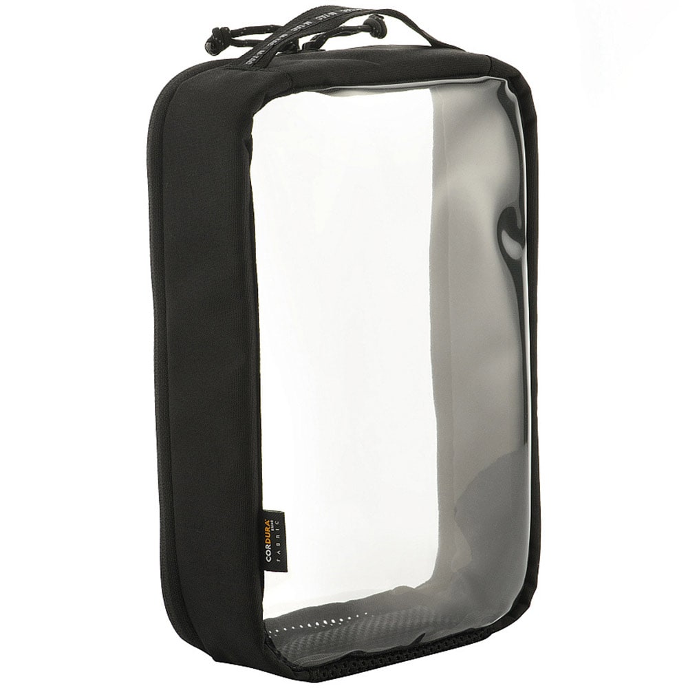 Organizér M-Tac Elite průhledný Large (30 x 19 cm) - Black