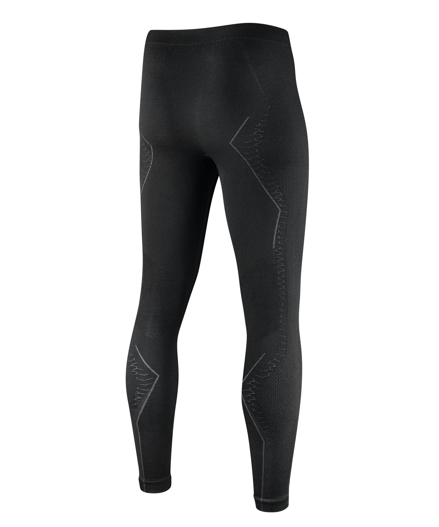 Vlněné termoaktivní legíny pro muže Brubeck Extreme Merino - Černé