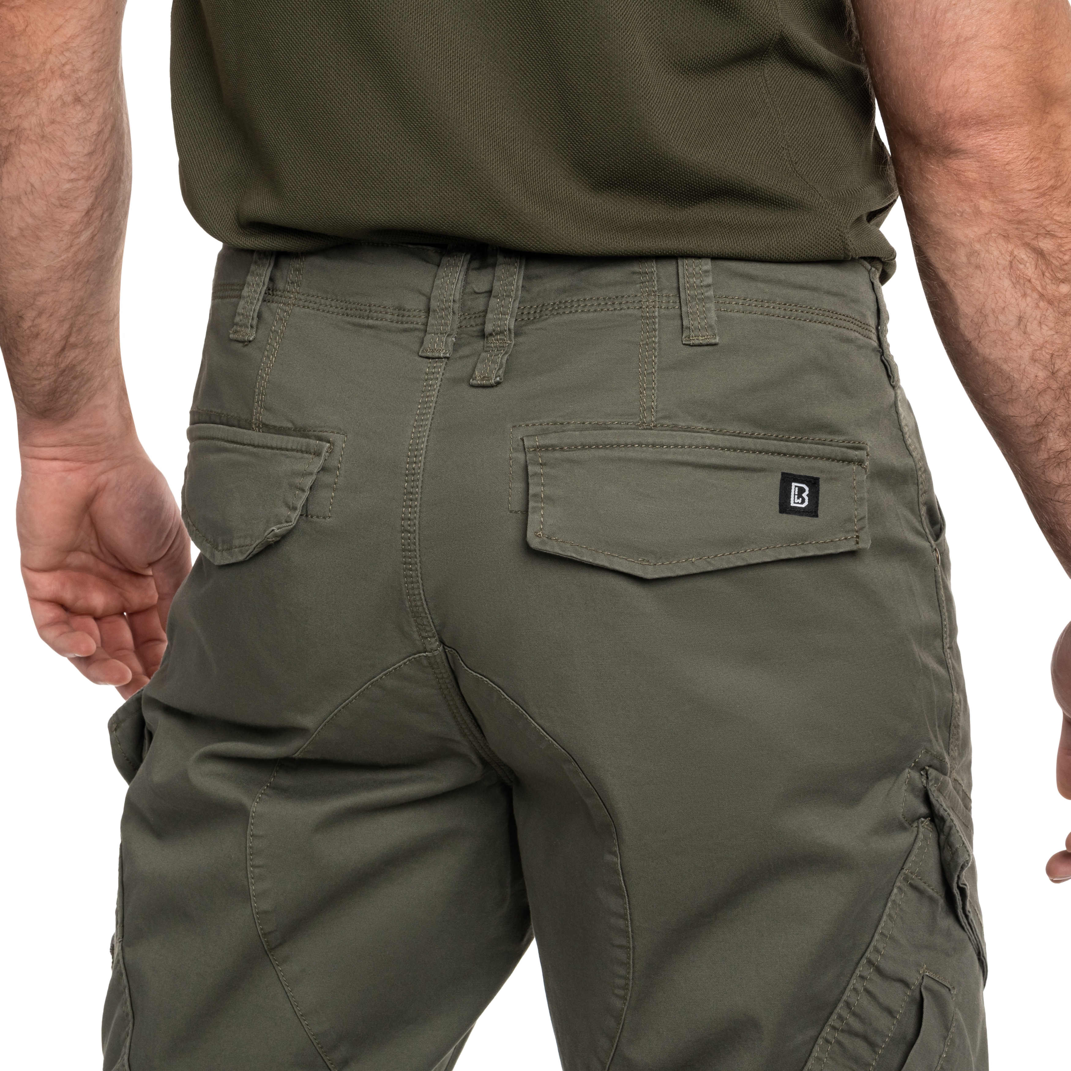 Kalhoty Brandit Adven Slim Fit – Olive
