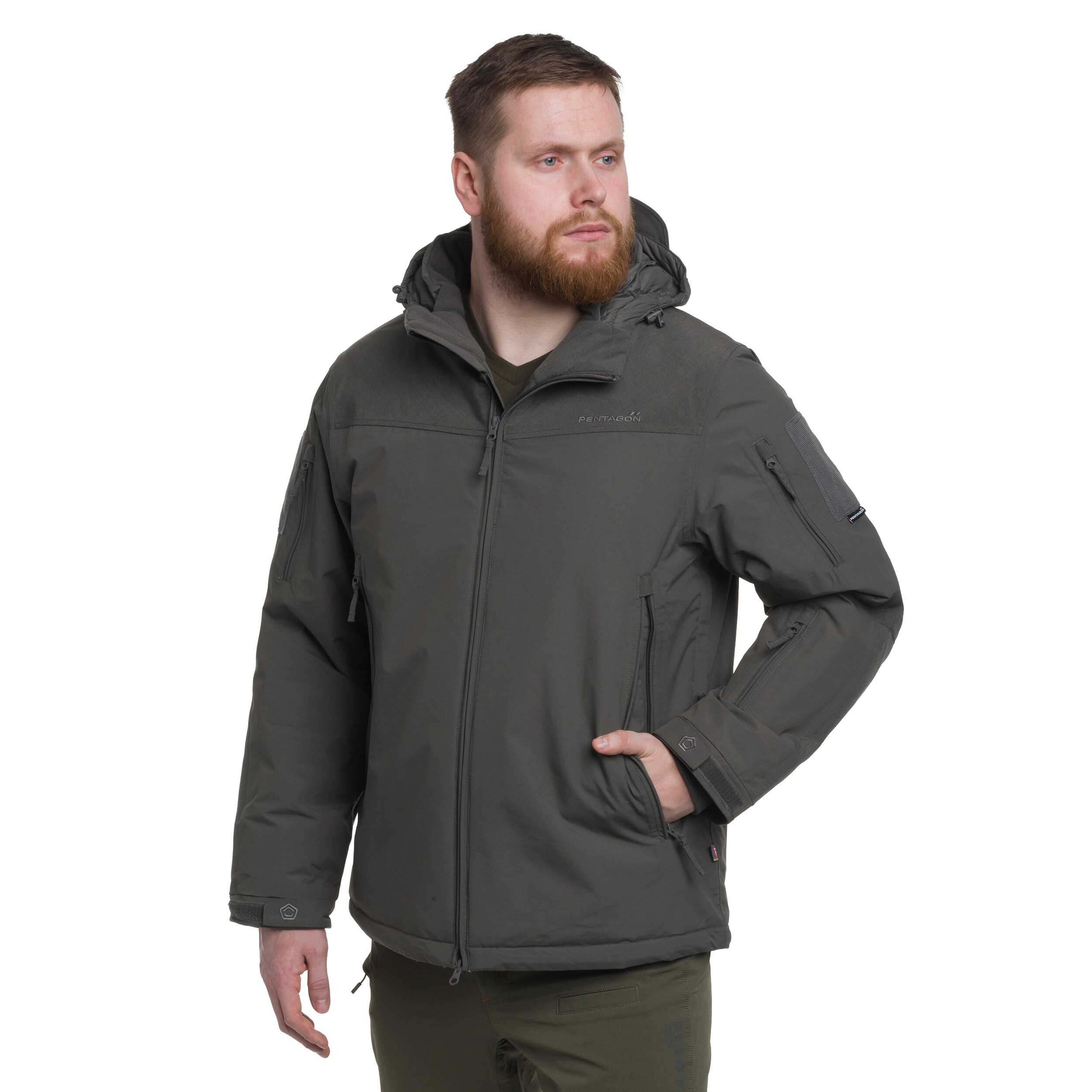 Bunda Pentagon LCP Primaloft V2.0 Parka - Cinder Grey