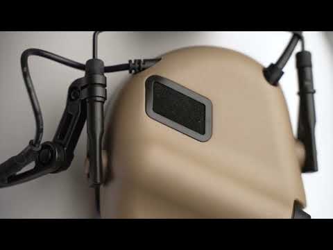 Aktivní chrániče sluchu Earmor M32 Plus - Coyote Brown