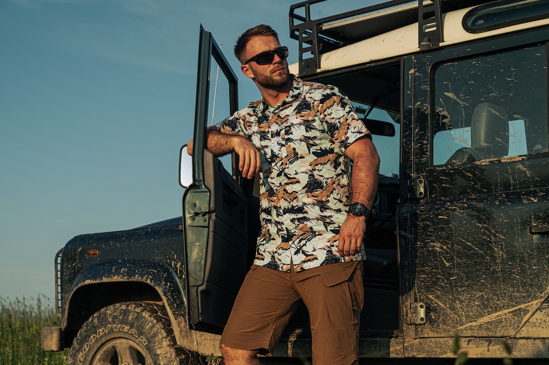 Taktické brýle Helikon-Tex LoxRay Basic Set – Black / Smoked