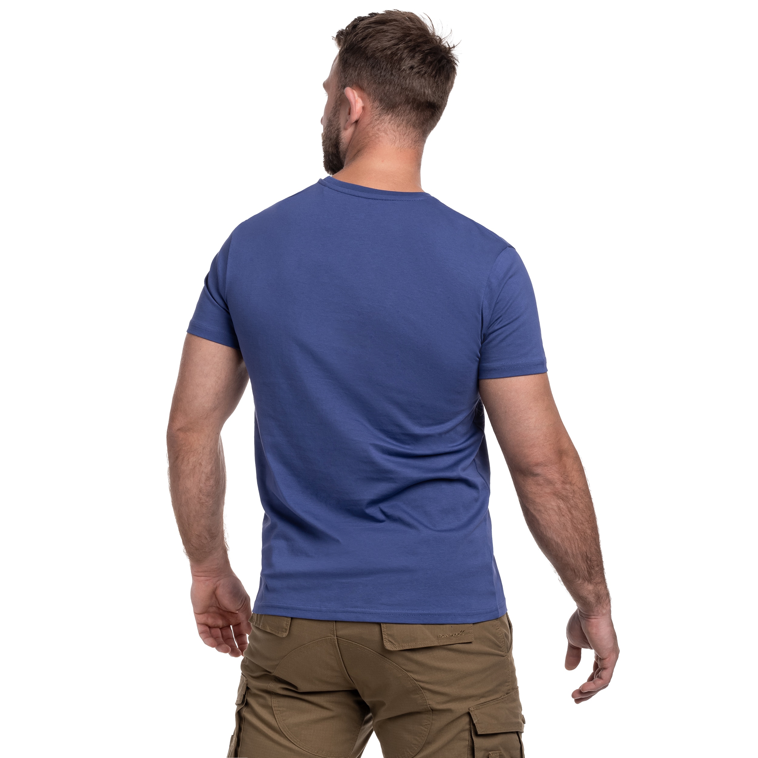 Tričko Alpha Industries Camo Puff Print - Night Purple