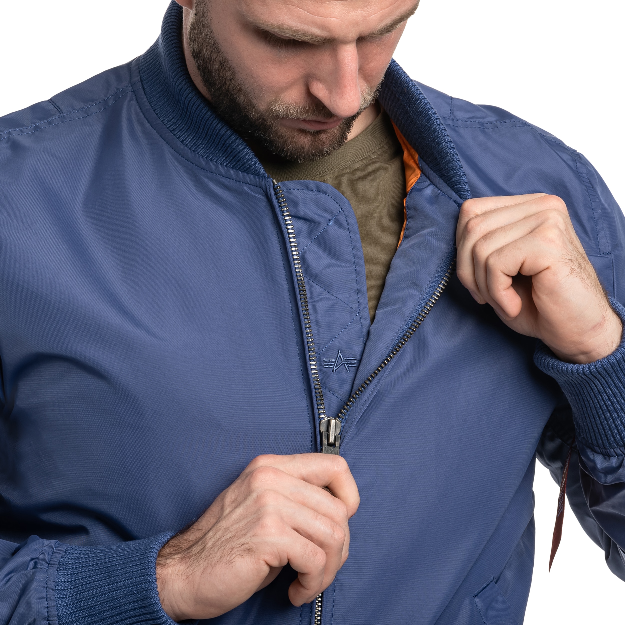 Bunda Alpha Industries MA-1 TT Two Tone - Night Purple