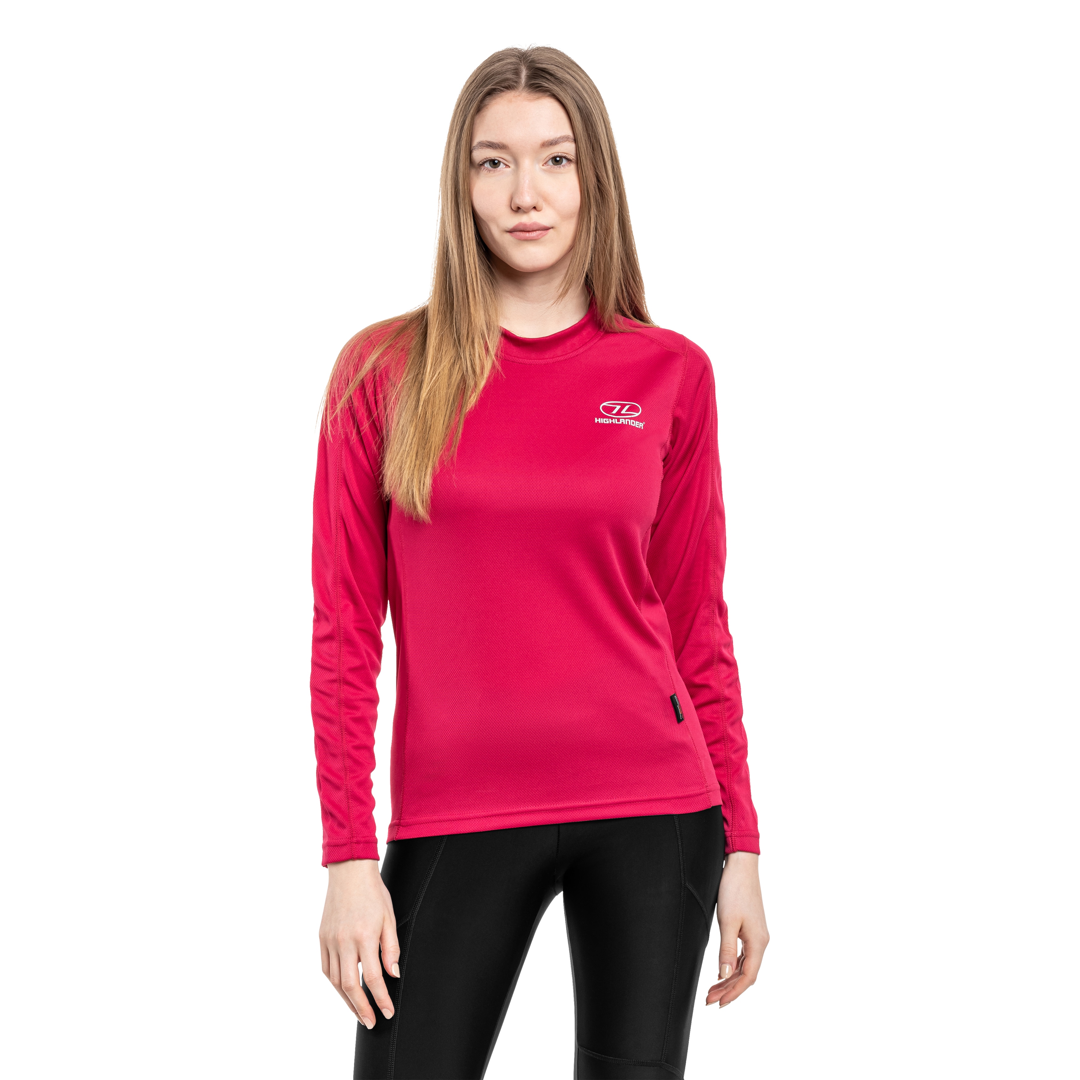 Dámské termoaktivní tričko Highlander Outdoor Long Sleeve Climate-X - Pink