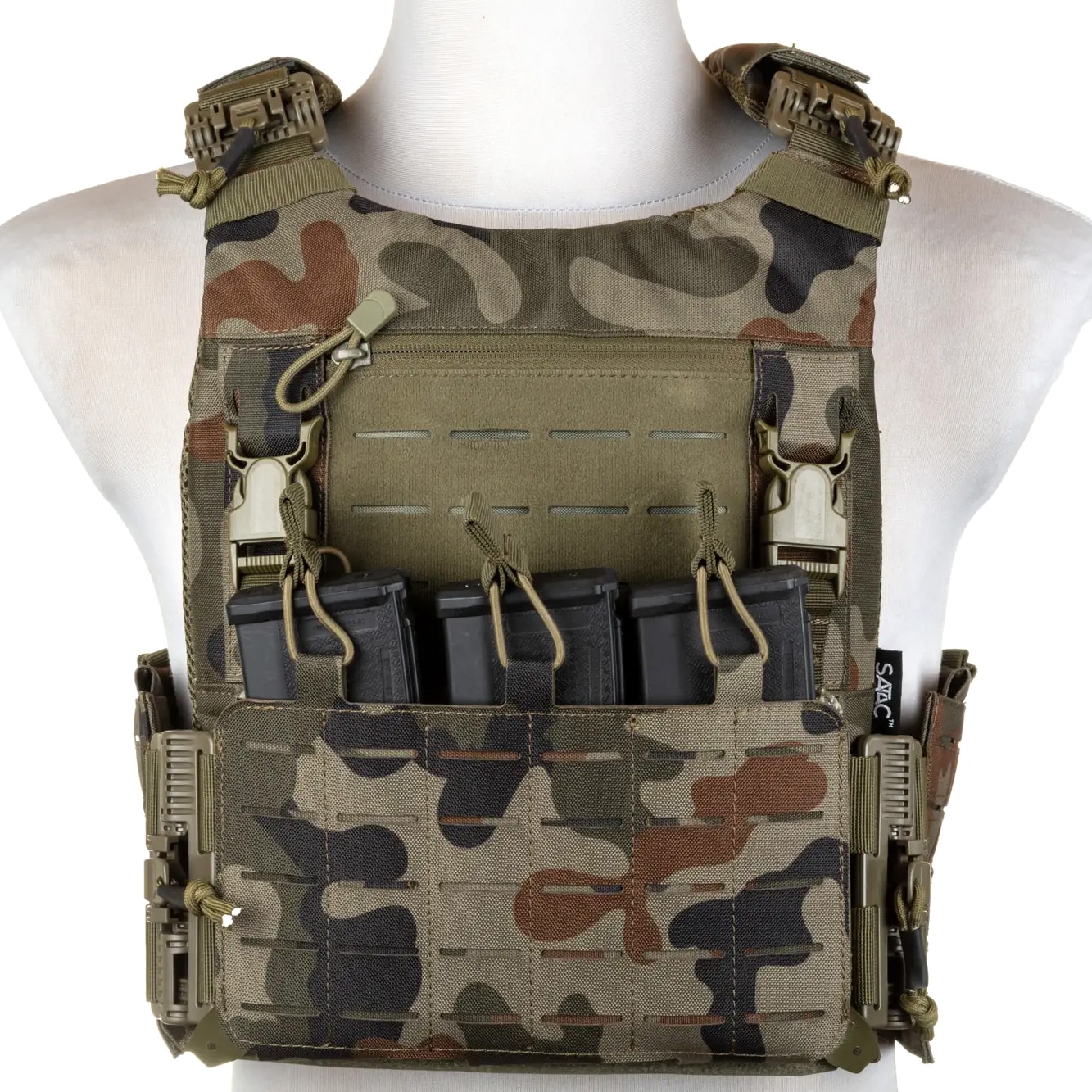 Taktická vesta Specna Arms QR Tactical Plate Carrier - wz. 93 Pantera PL Woodland