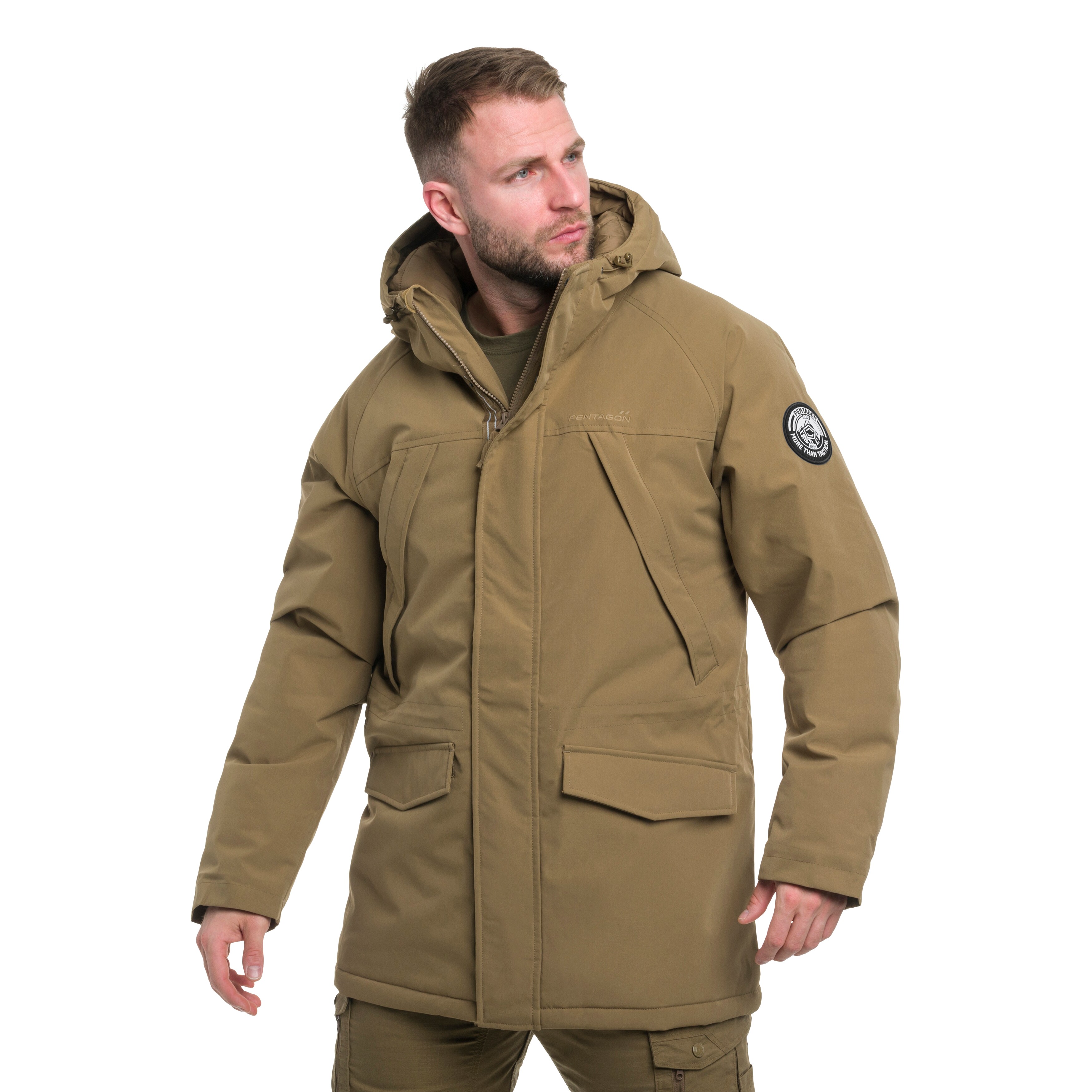Bunda Pentagon Elements Parka - Coyote