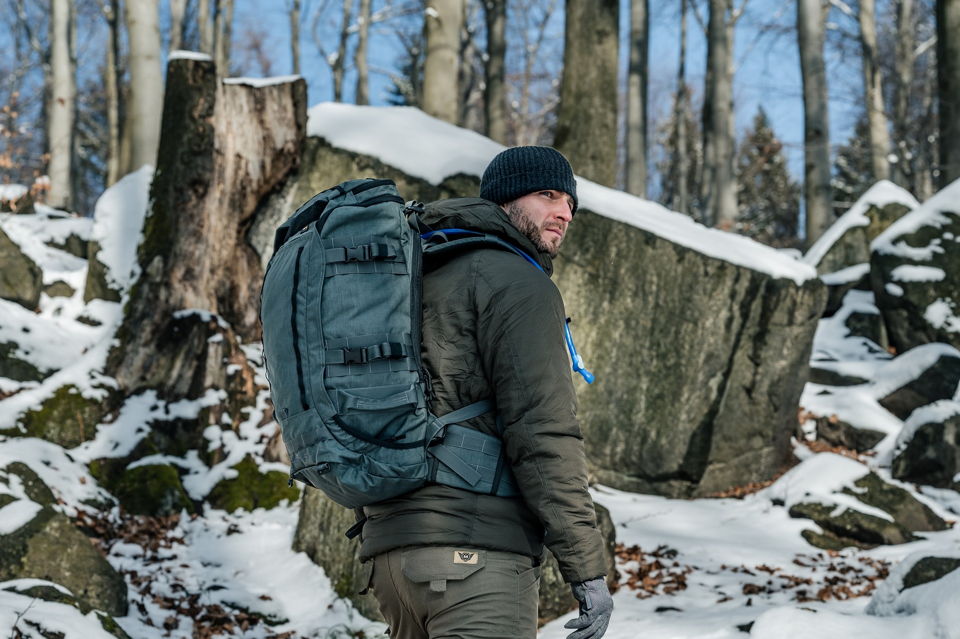 Batoh Wisport Zipper Fox 42 40 l – Graphite