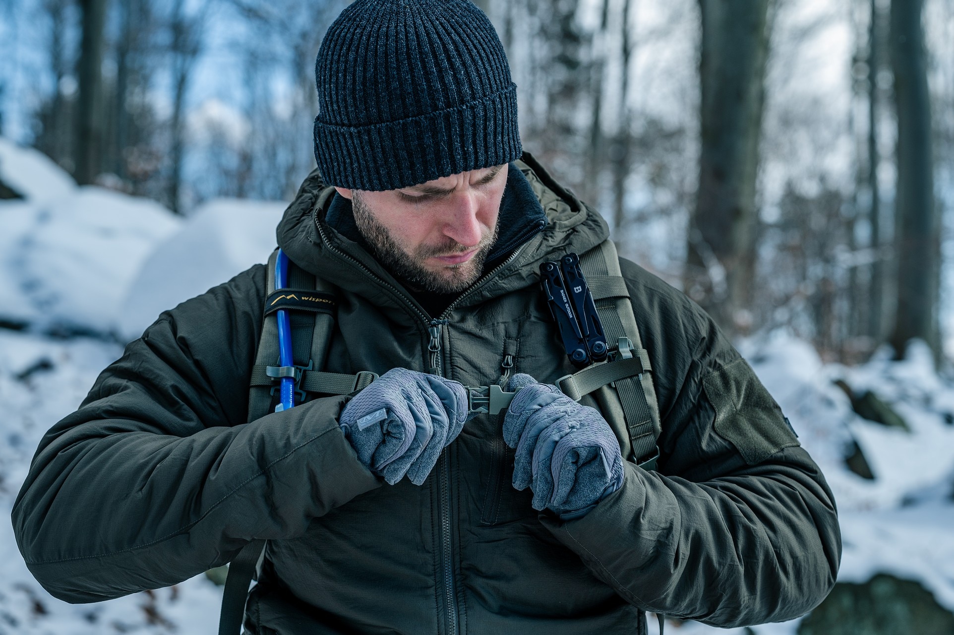 Batoh Wisport Zipper Fox 42 40 l – RAL 7013