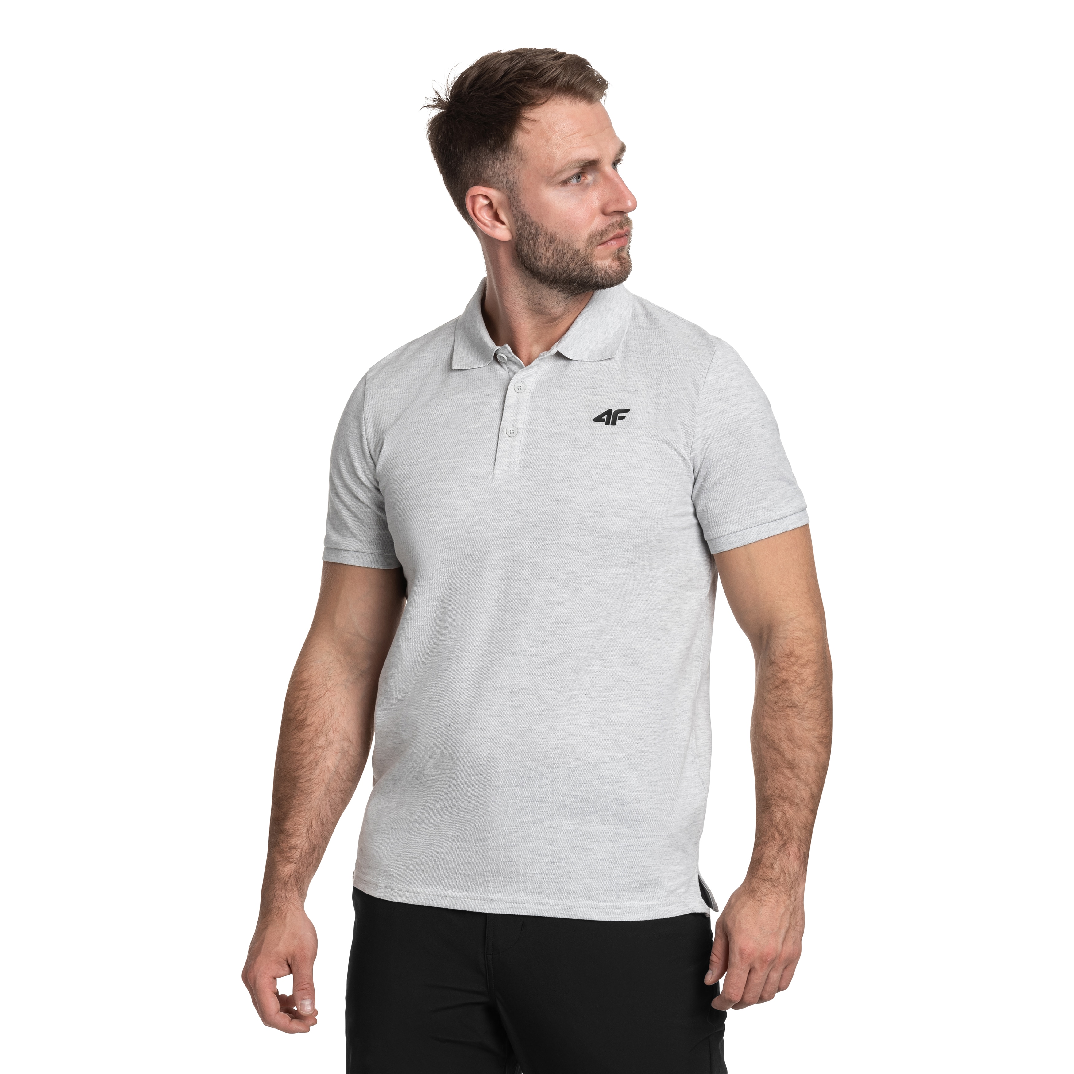 Polo tričko 4F M366 - Šedé
