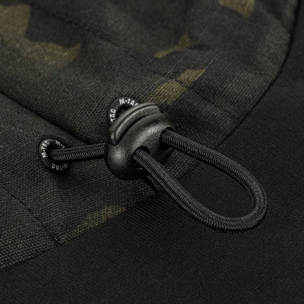 Mikina M-Tac Hoodie Combat - Black/MultiCam Black