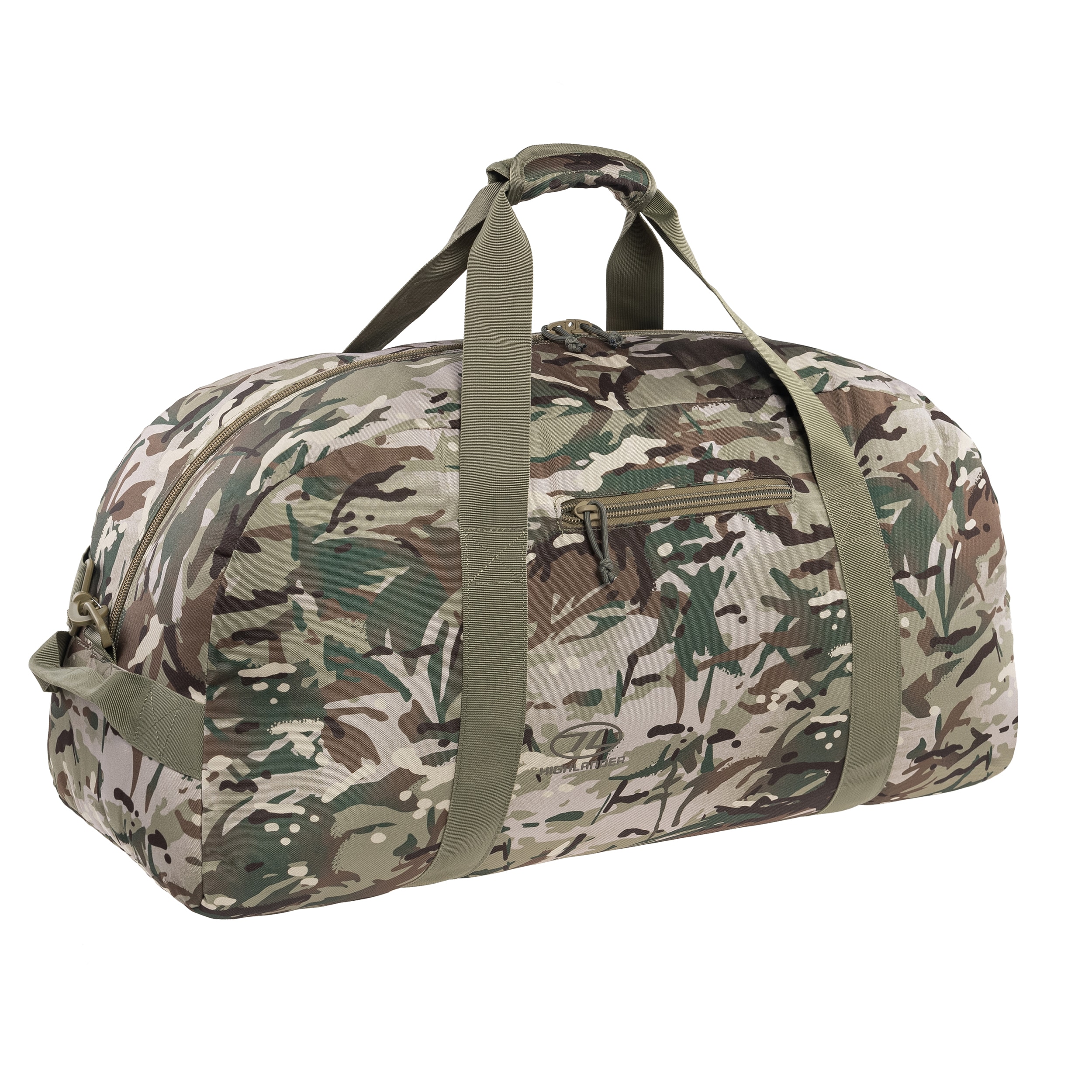 Taška Highlander Outdoor Cargo V2 100 l - Arid MC Camo
