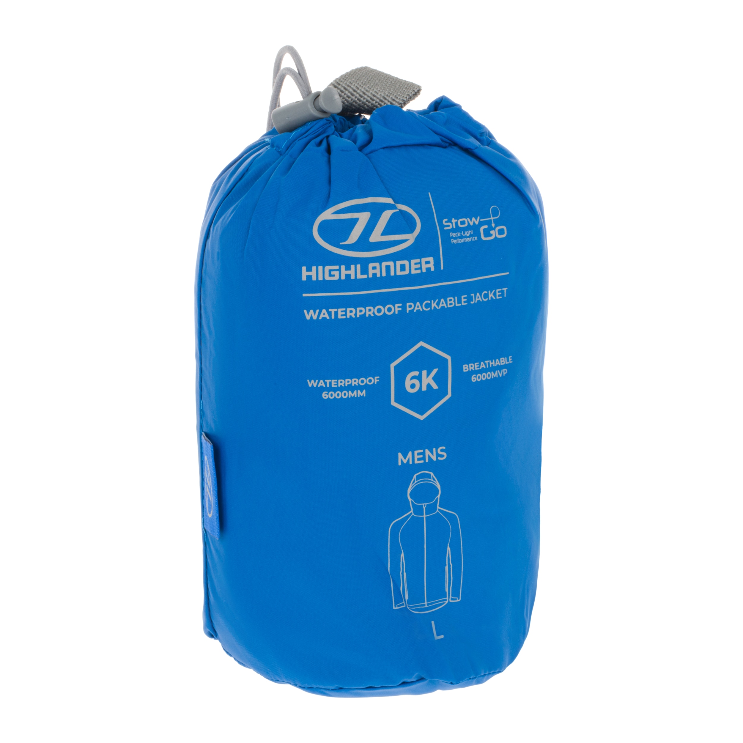 Bunda Highlander Outdoor Stow & Go Pack Away V1 - Blue