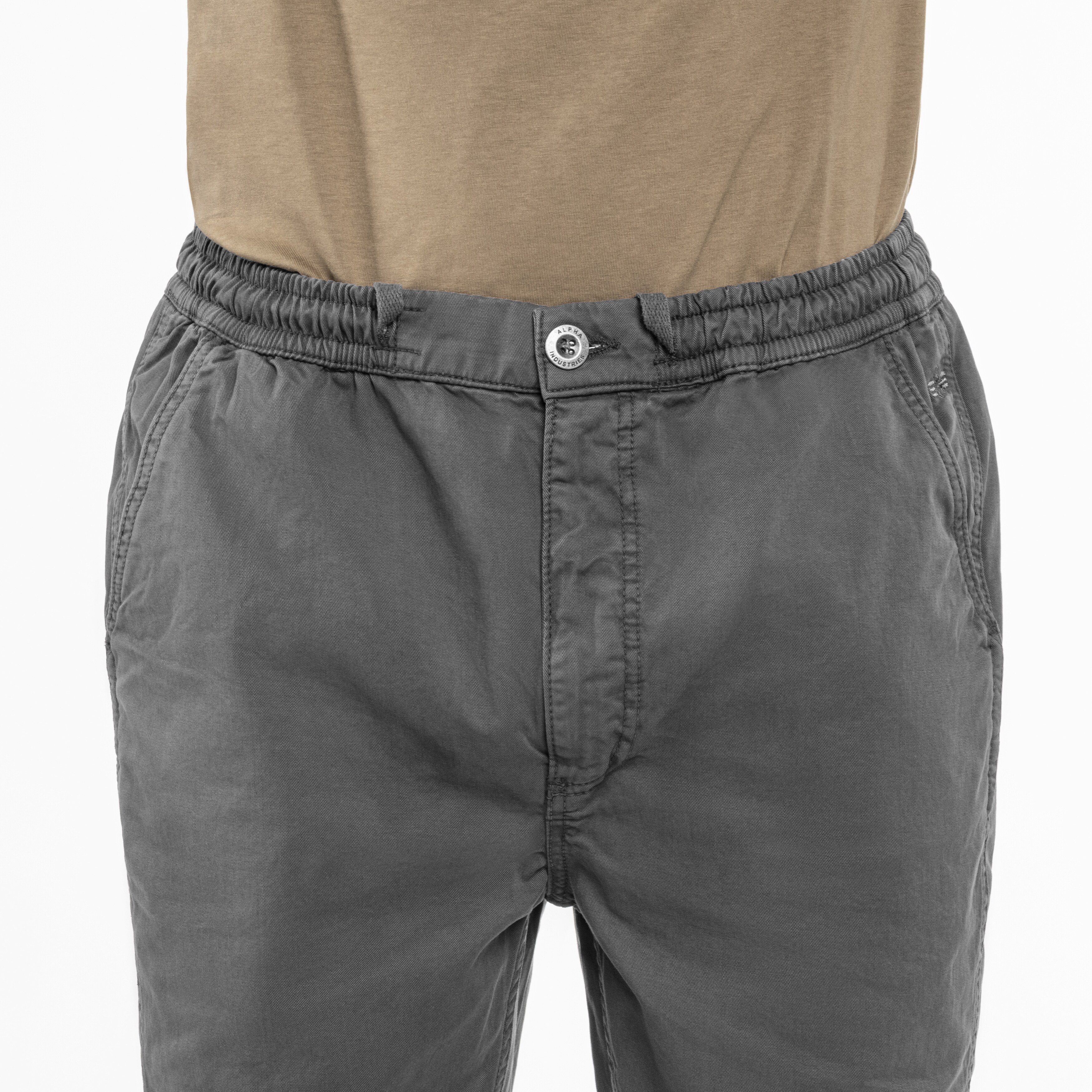 Kraťasy Alpha Industries Basic Cotton Short – Vintage Grey