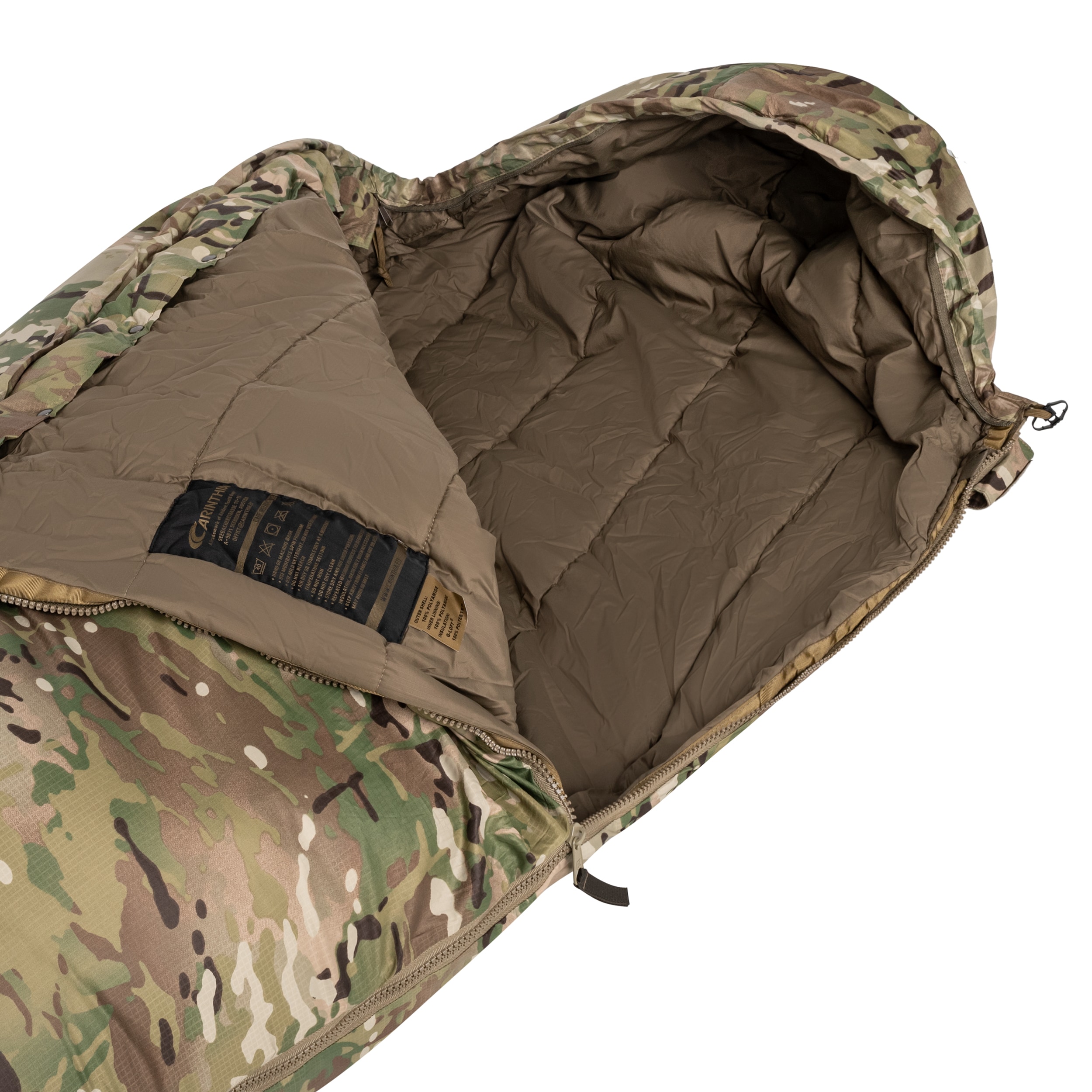 Spací pytel Carinthia Tropen Medium MultiCam - levý