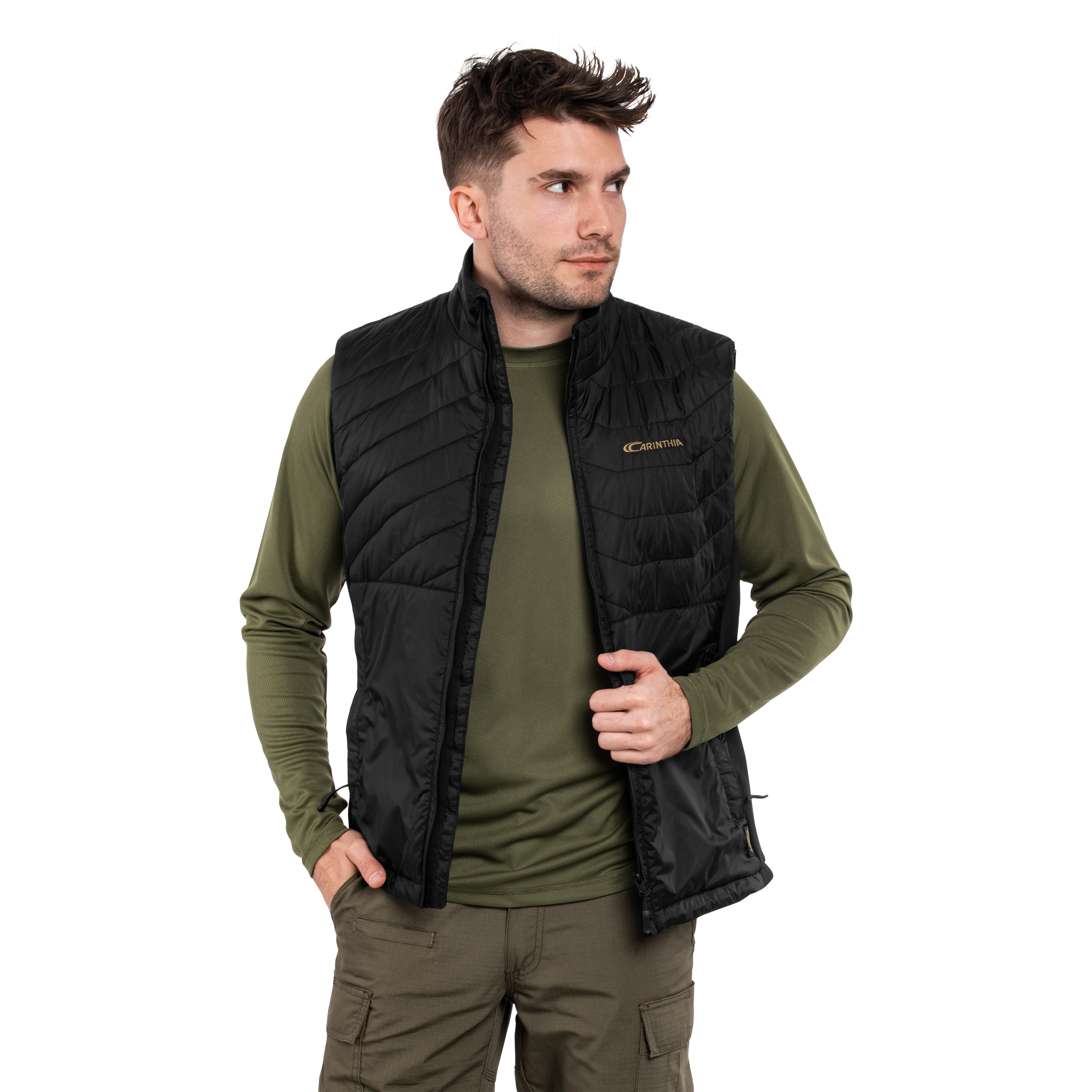 Bezrukávová vesta Carinthia G-Loft Ultra Vest 2.0 – Black