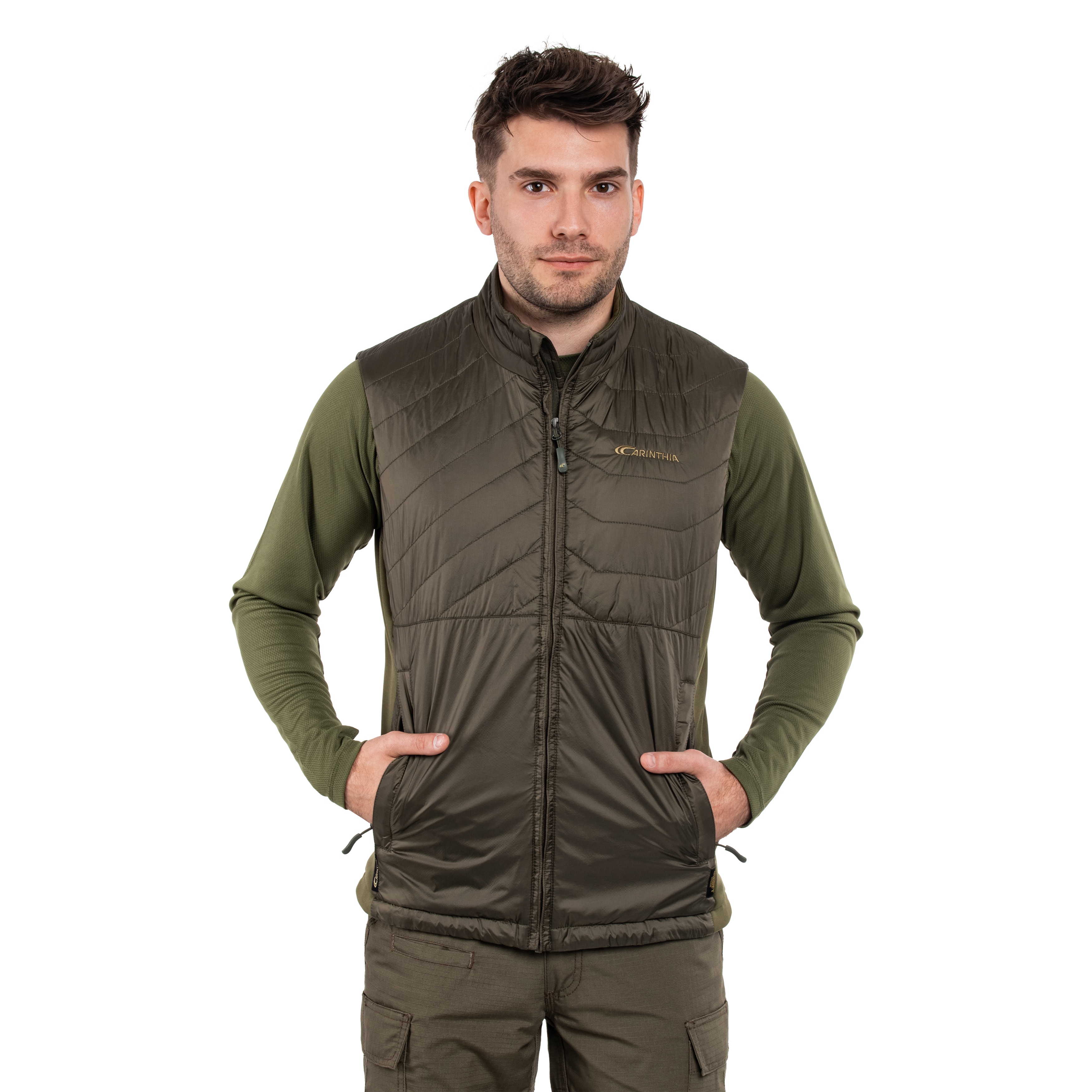 Bezrukávová vesta Carinthia G-Loft Ultra Vest 2.0 – Olive