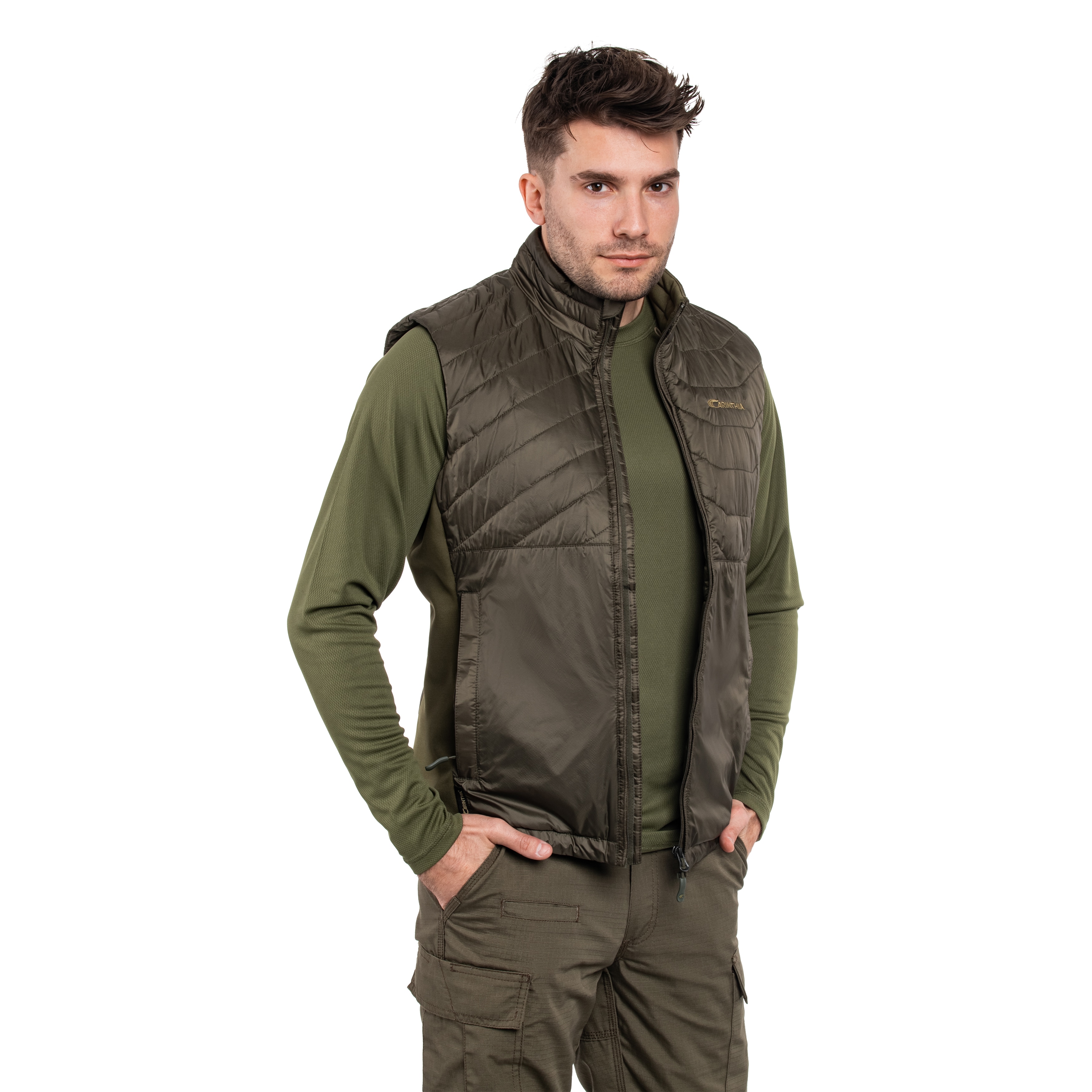 Bezrukávová vesta Carinthia G-Loft Ultra Vest 2.0 – Olive