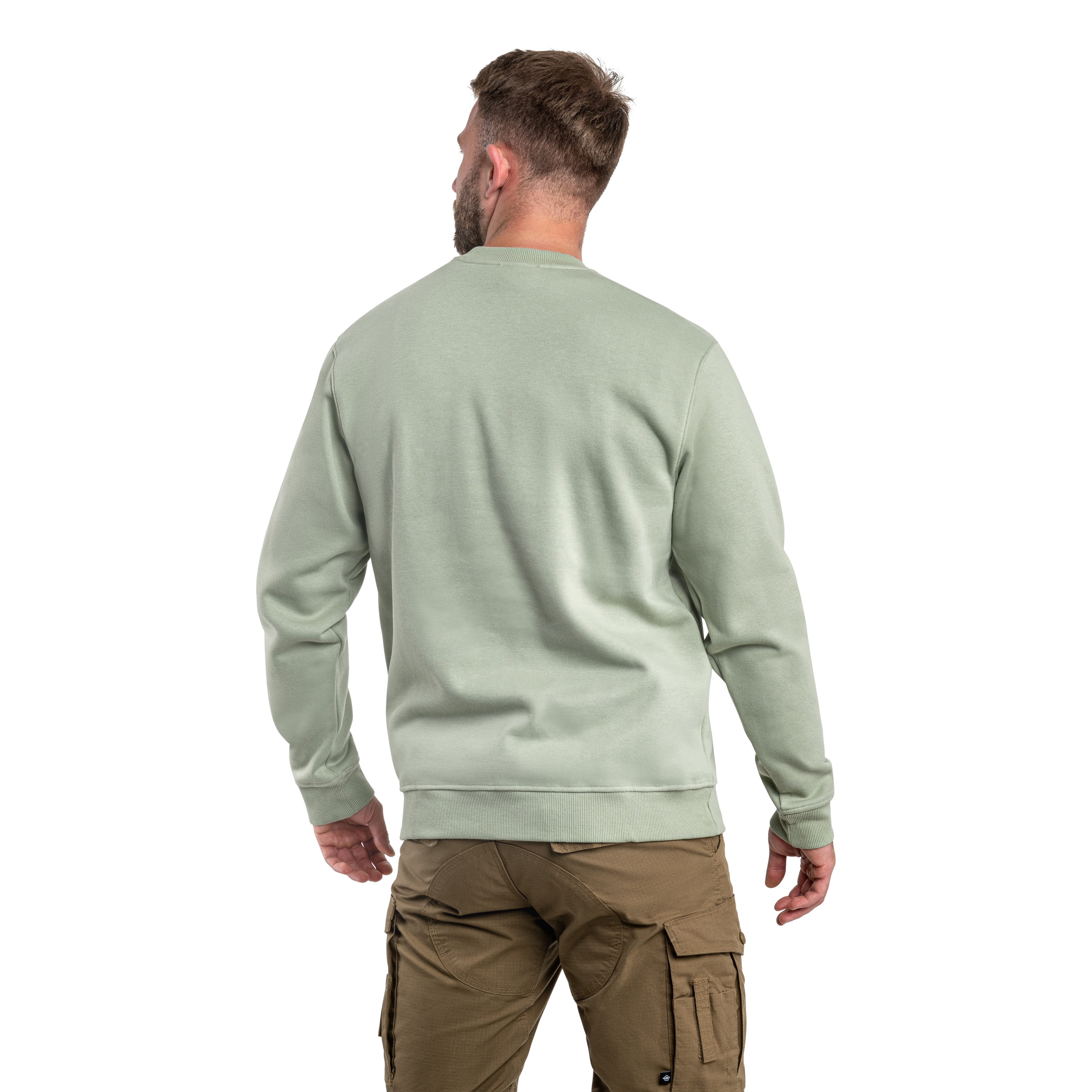 Mikina Columbia Meridian Creek Crew Sweatshirt - Safari