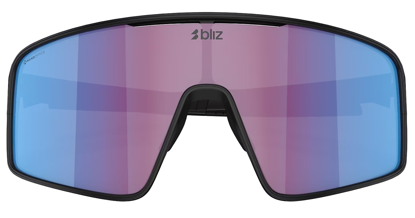 Sluneční brýle Bliz P001 XL – Matte Black/Rose/Violet Mirror Blue