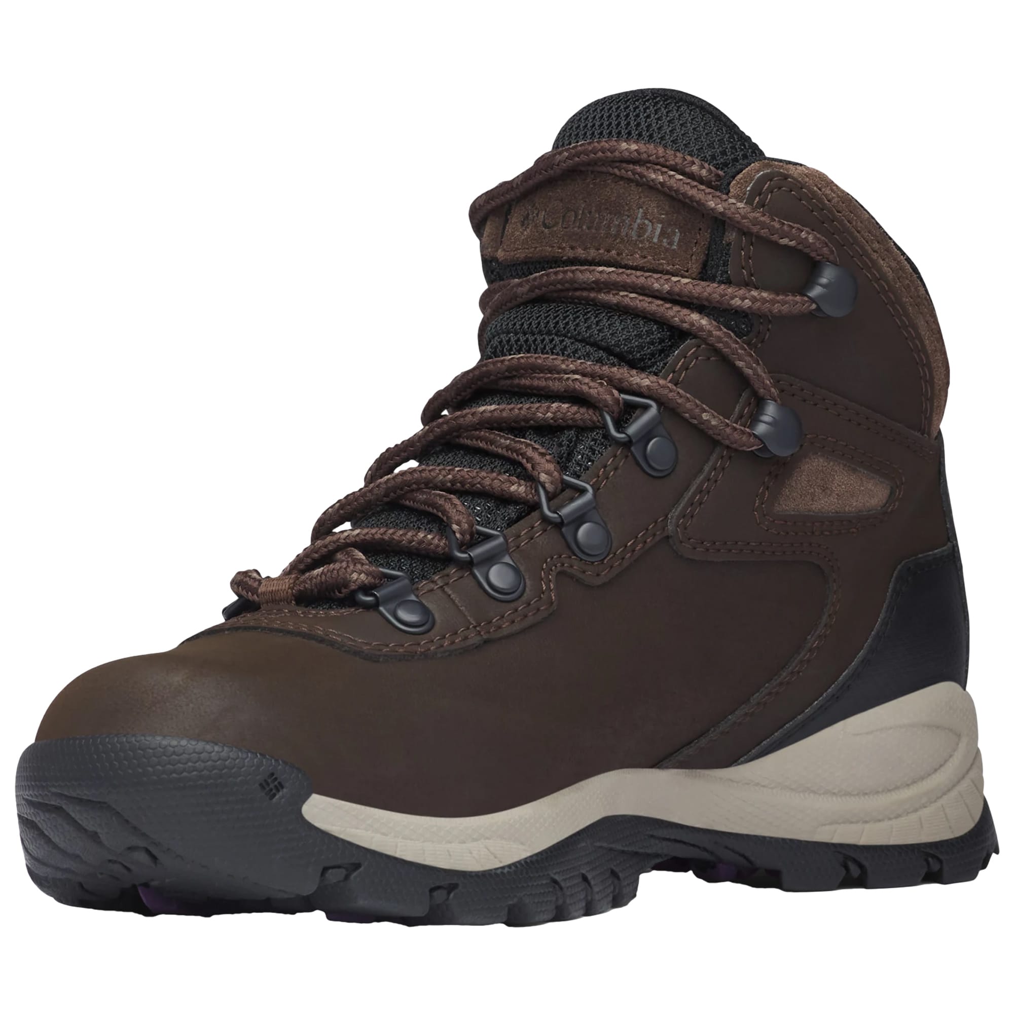 Dámské boty Columbia Newton Ridge Plus WP - Cordovan/Crown Jewel