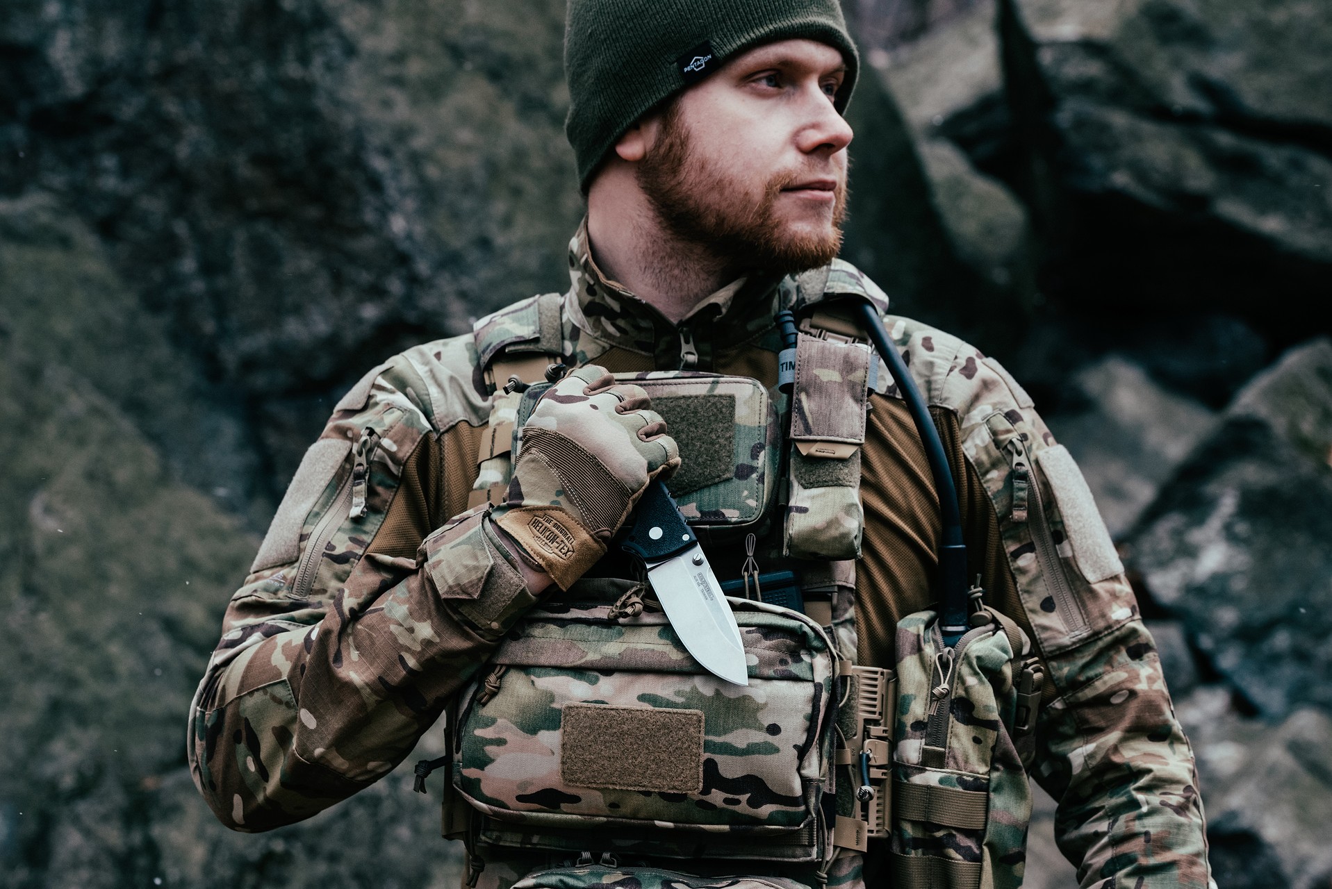 Kapsa Direct Action Front Flap Admin Pouch - Multicam