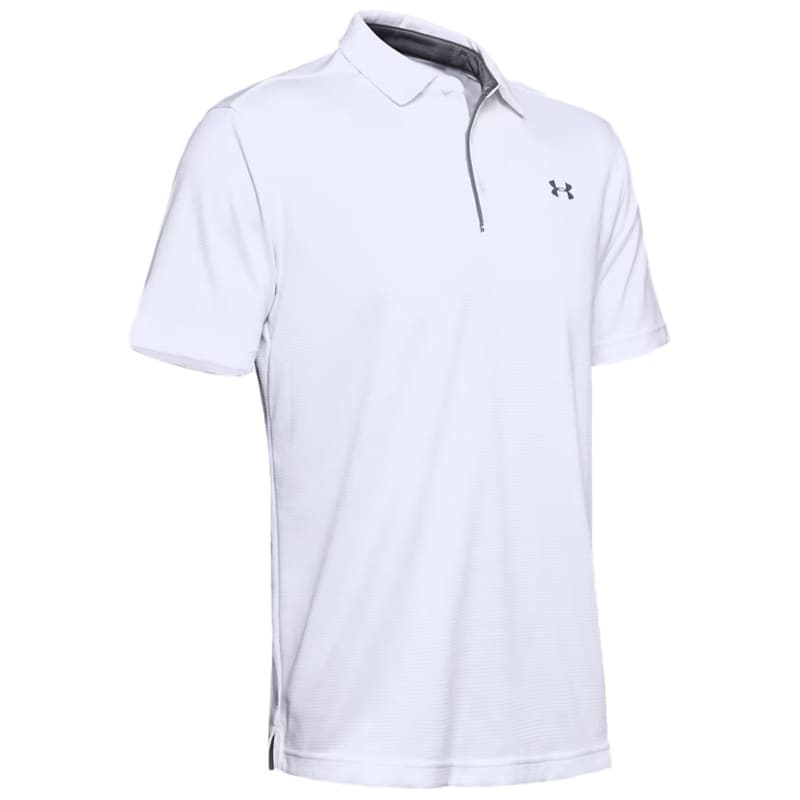 Termoaktivní tričko polo Under Armour UA Tech – White