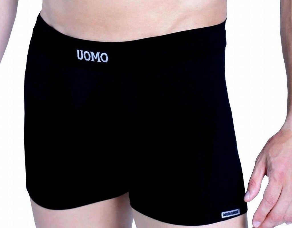 Boxerky Sesto Senso Solar Black - 2 páry