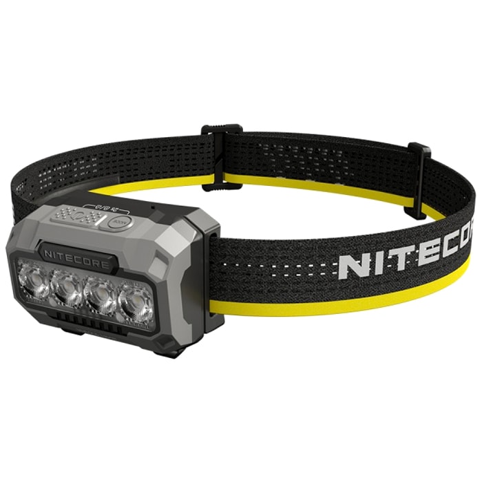 Svítilna čelová Nitecore HA23 UHE Black - 600 lumenů