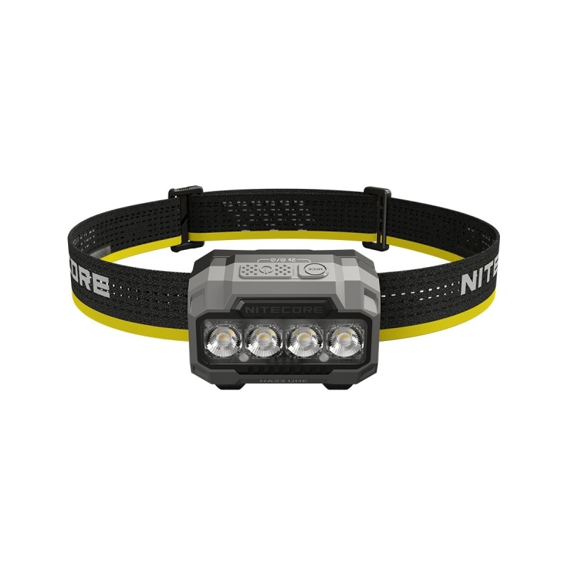 Svítilna čelová Nitecore HA23 UHE Black - 600 lumenů