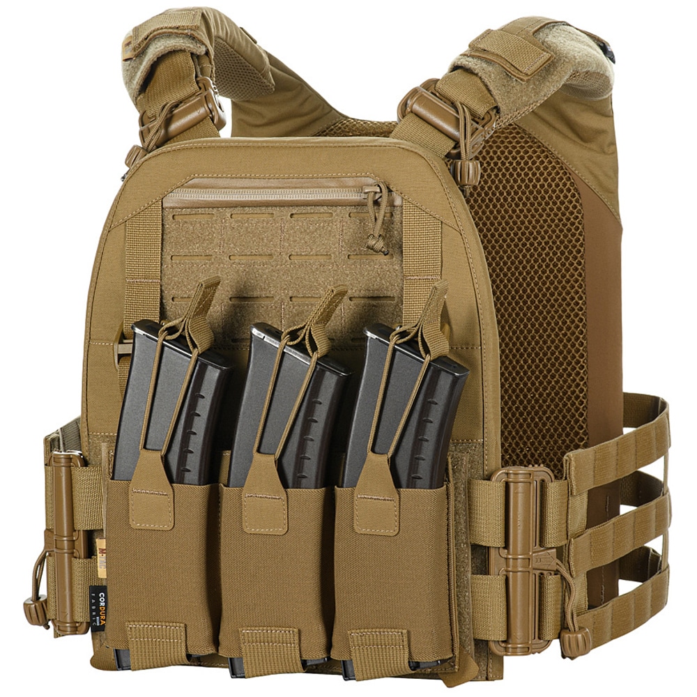 Taktická vesta typu Plate Carrier M-Tac Cuirass Fast Elite Large - Coyote