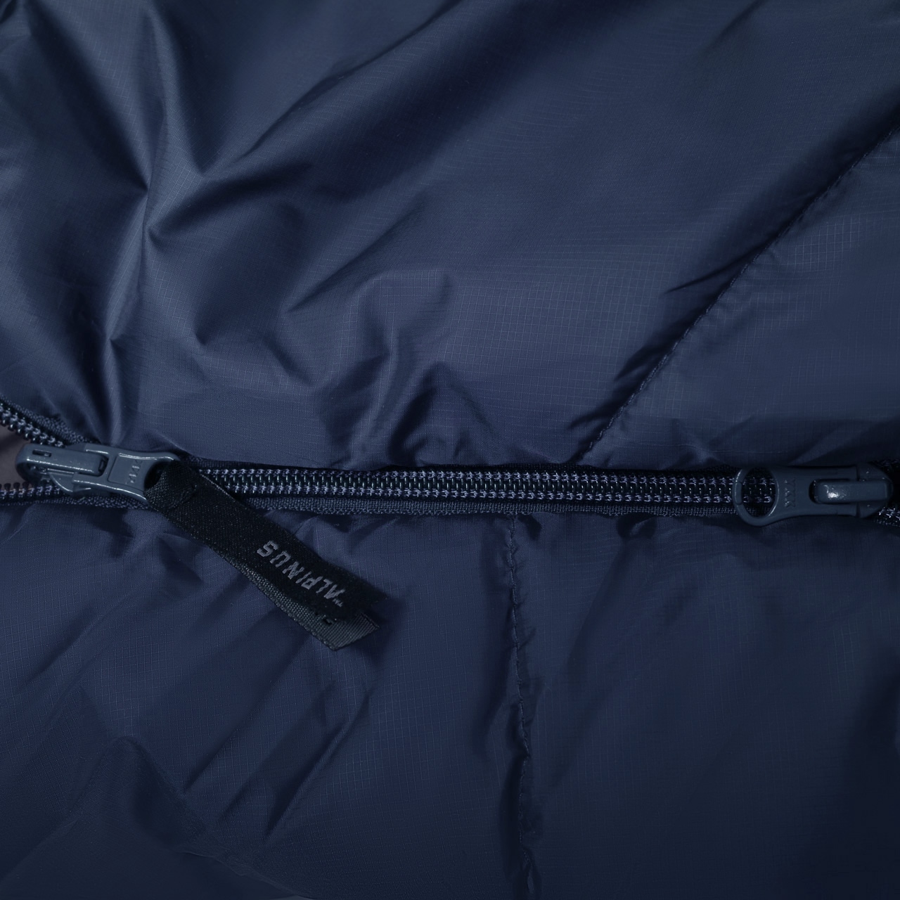 Spací pytel Alpinus Fiber Pro 1500 levý - tmavě modrý