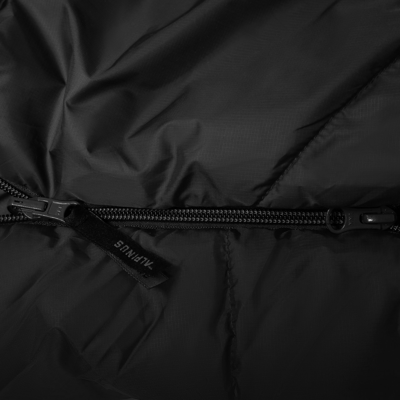 Spací pytel Alpinus Fiber Pro 1300 levý - antracitový