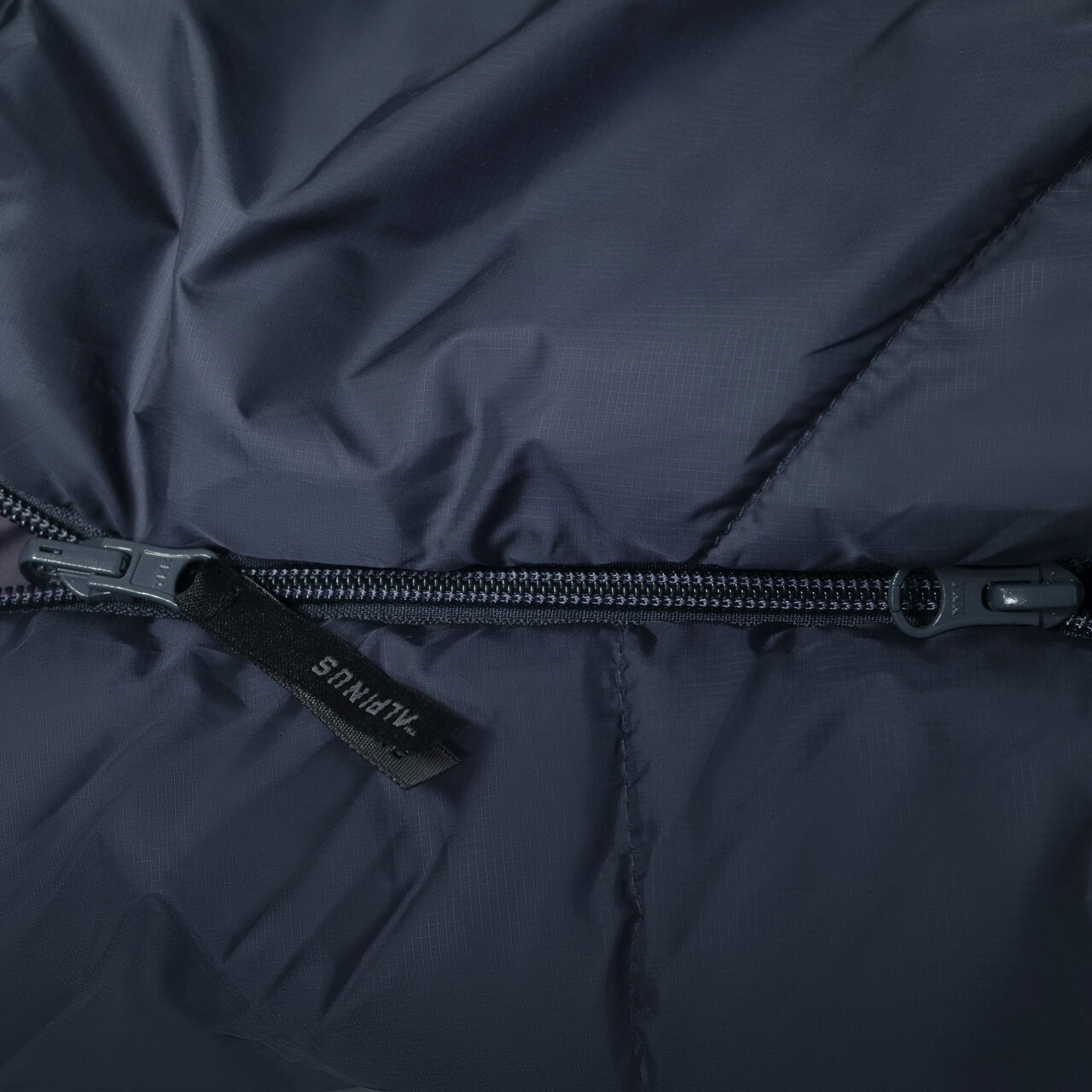 Spací pytel Alpinus Fiber Pro 1100 pravý - šedý