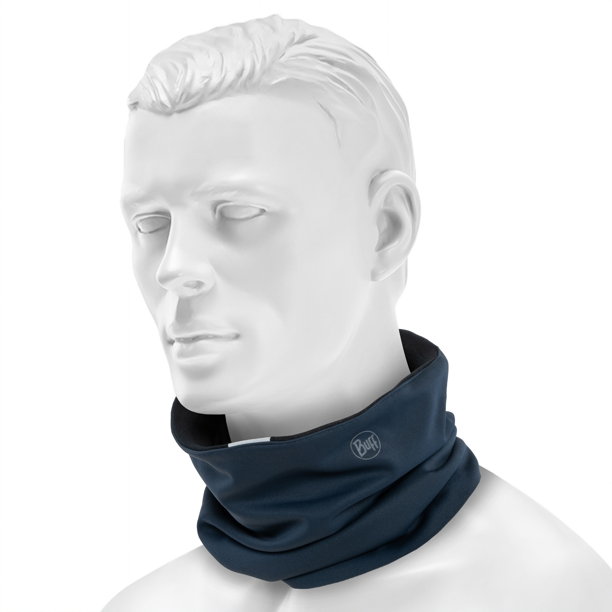 Ochranný šátek Buff Safety Windproof Reflective - Navy