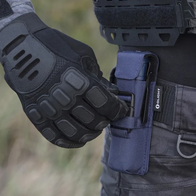 Taktická svítilna Olight Warrior Ultra Navy Blue - 2500 lumenů