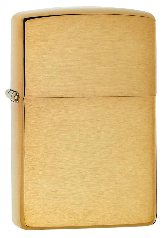 Benzínový zapalovač Zippo - Brass Brushed