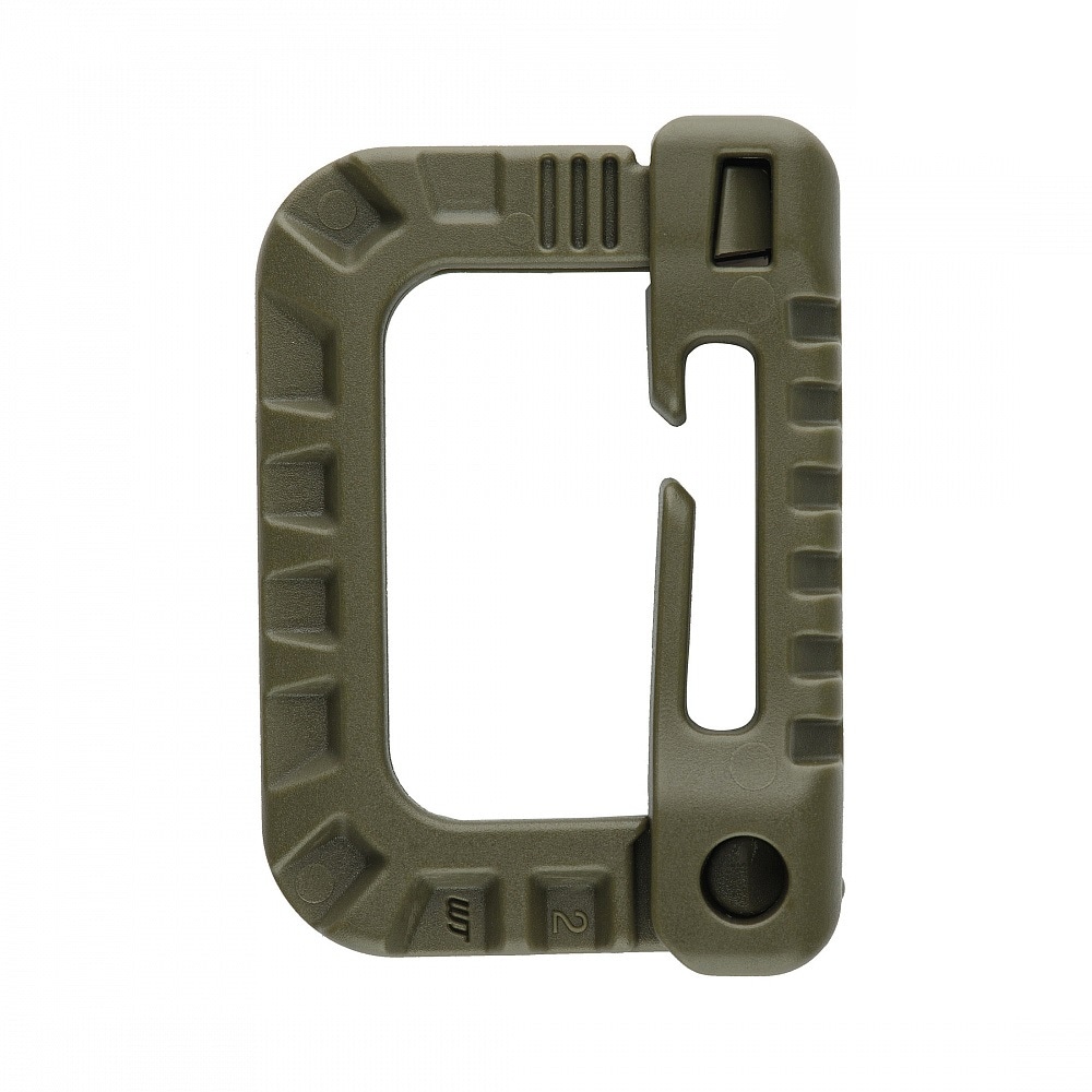 Karabina M-Tac D-ring OD Green - 3 ks