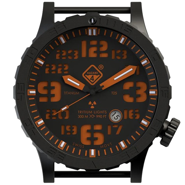 Hodinky Hazard 4 Heavy Water Diver Agent C - Orange