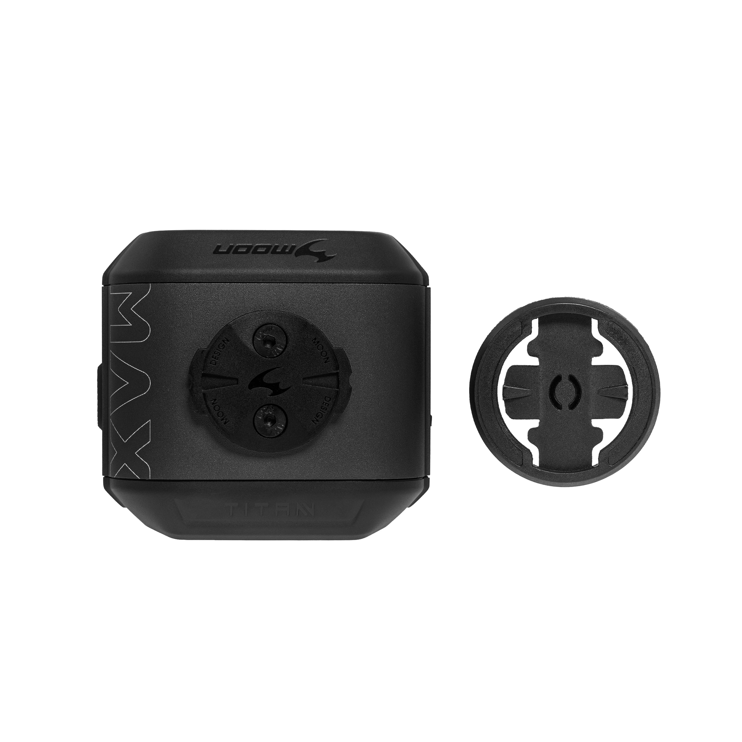 Přední světlo na kolo Moon Titan Max Black – 1700 lumenů