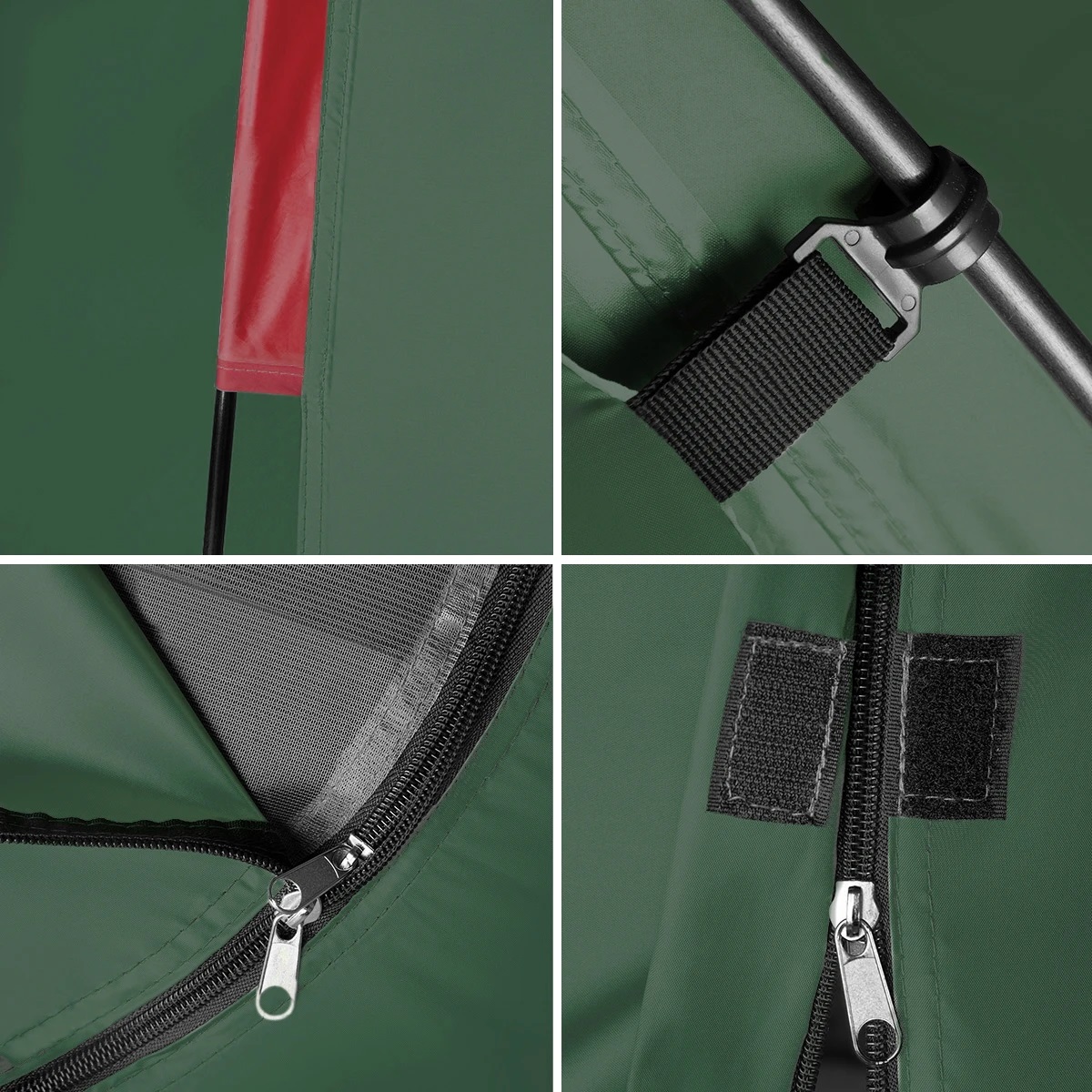 Stan pro 3 osoby Nils Camp Rocker NC6013 – Zelený