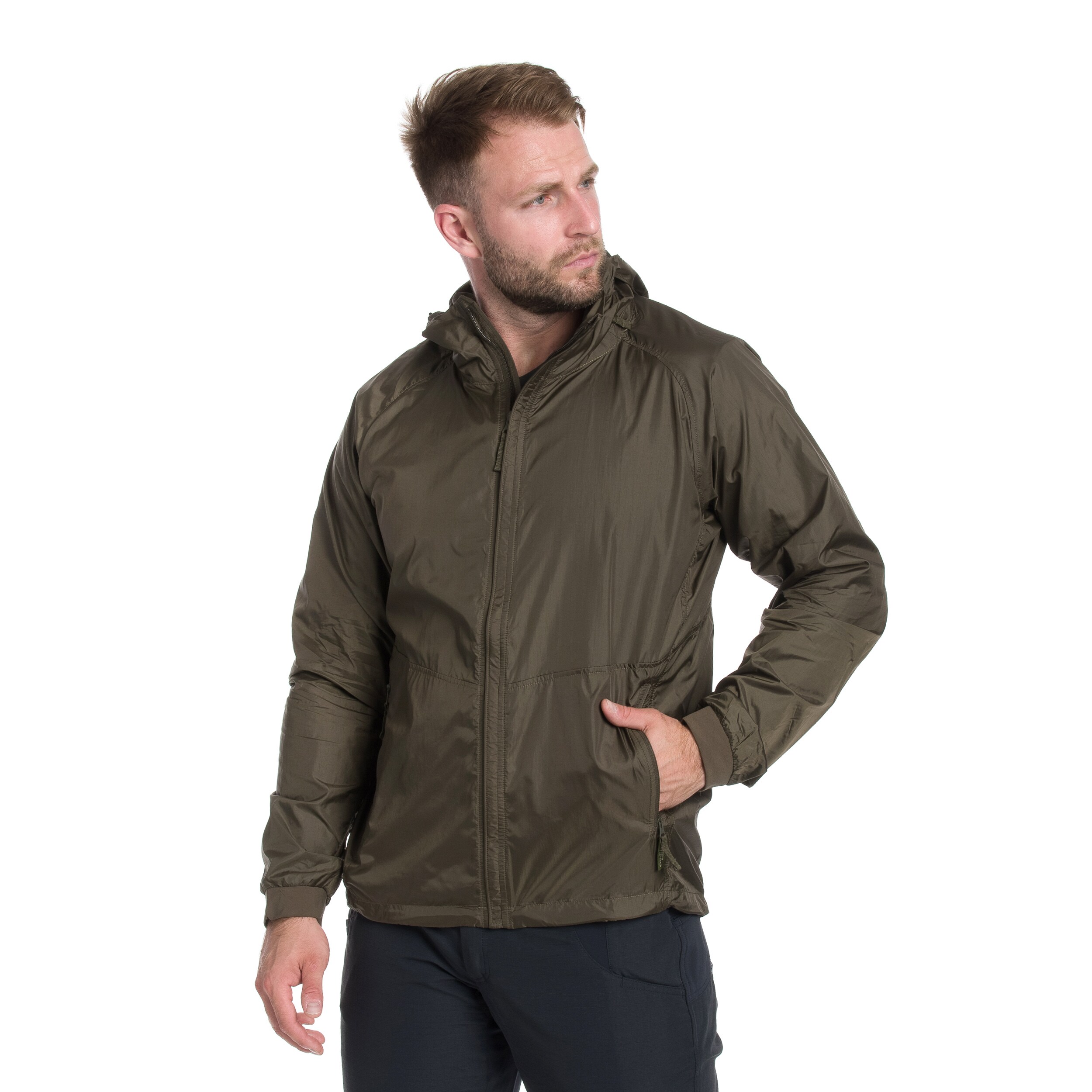 Bunda UF PRO Storm Chaser Windbreaker Jacket - Brown Grey