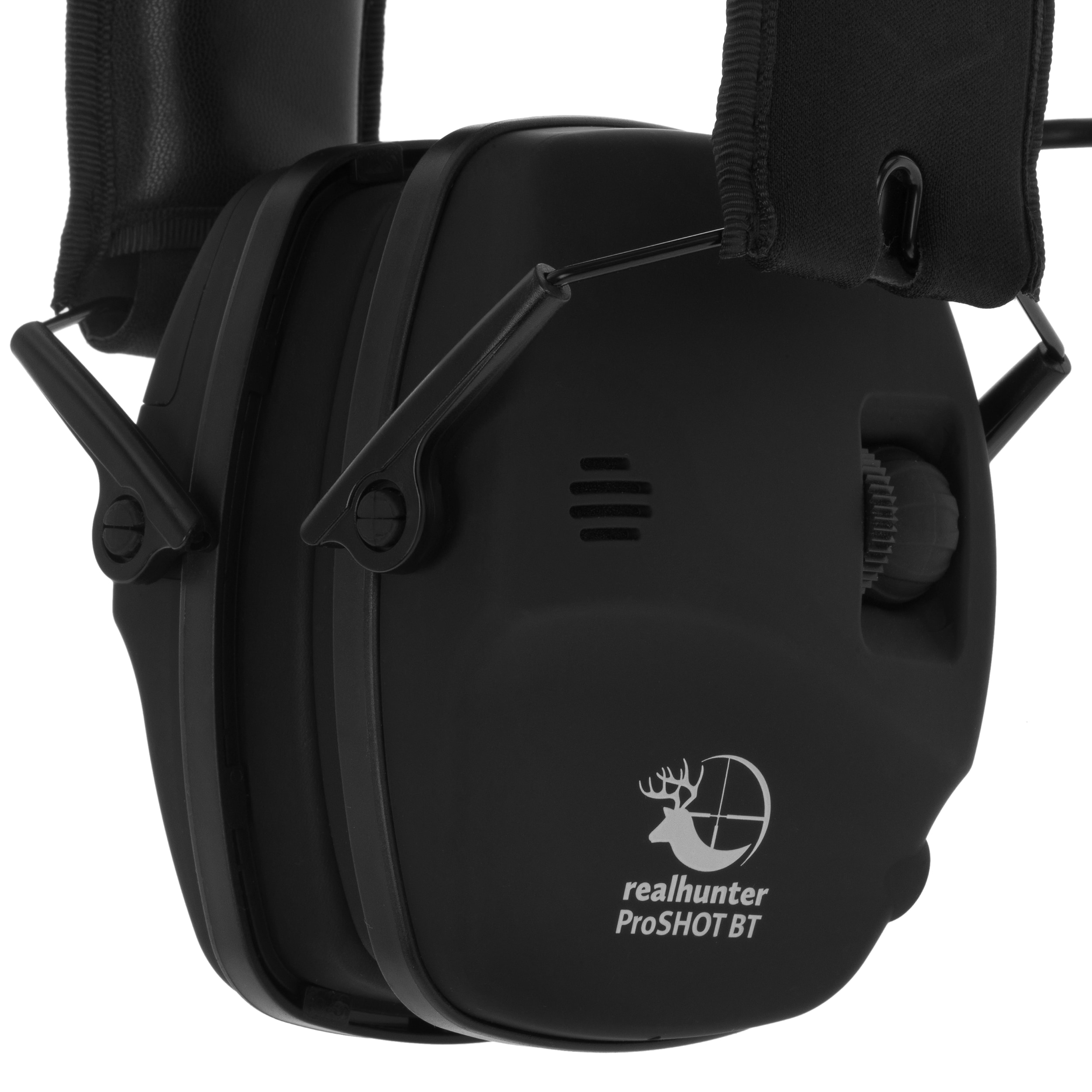 Aktivní chrániče sluchu RealHunter Active ProSHOT BT – černé