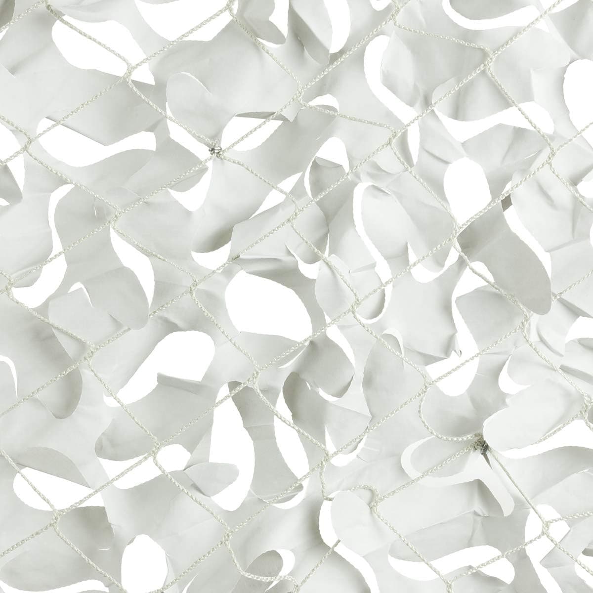 Maskovací síť Mil-Tec CamoSystems Shadow Sail Net Broadleaf 3 x 6 m - White