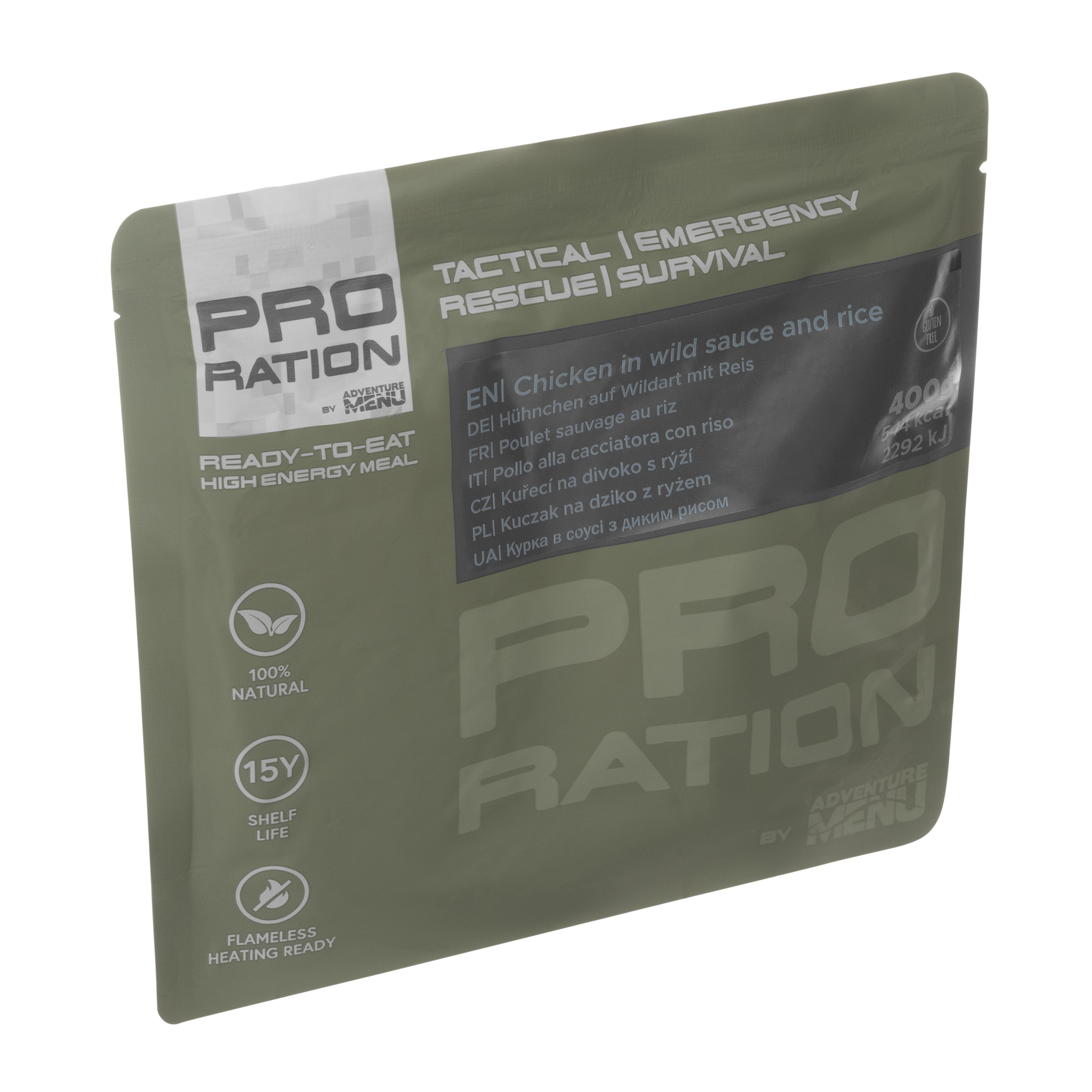 Hotové jídlo Pro Ration Kuřecí na divoko s rýží 400 g