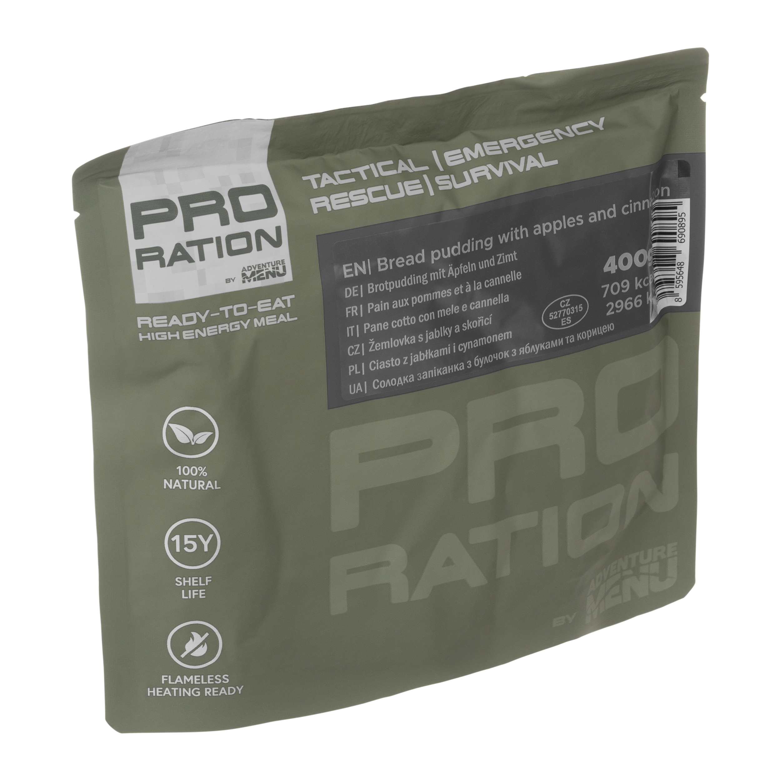 Hotové jídlo Pro Ration Jablečno-skořicové buchty 400 g